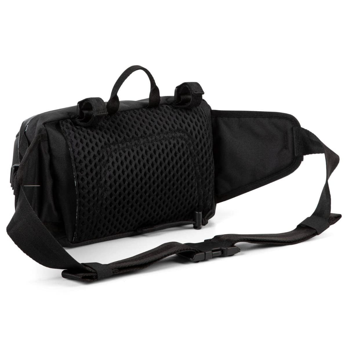 AEVOR Bar Bag Proof Black – Fahrrad Lenkertasche & Hüfttasche – 4L Volumen – Wasserabweisend – Verstaubarer Hüftgurt – 2-in-1 Handlebar Bag – Unisex