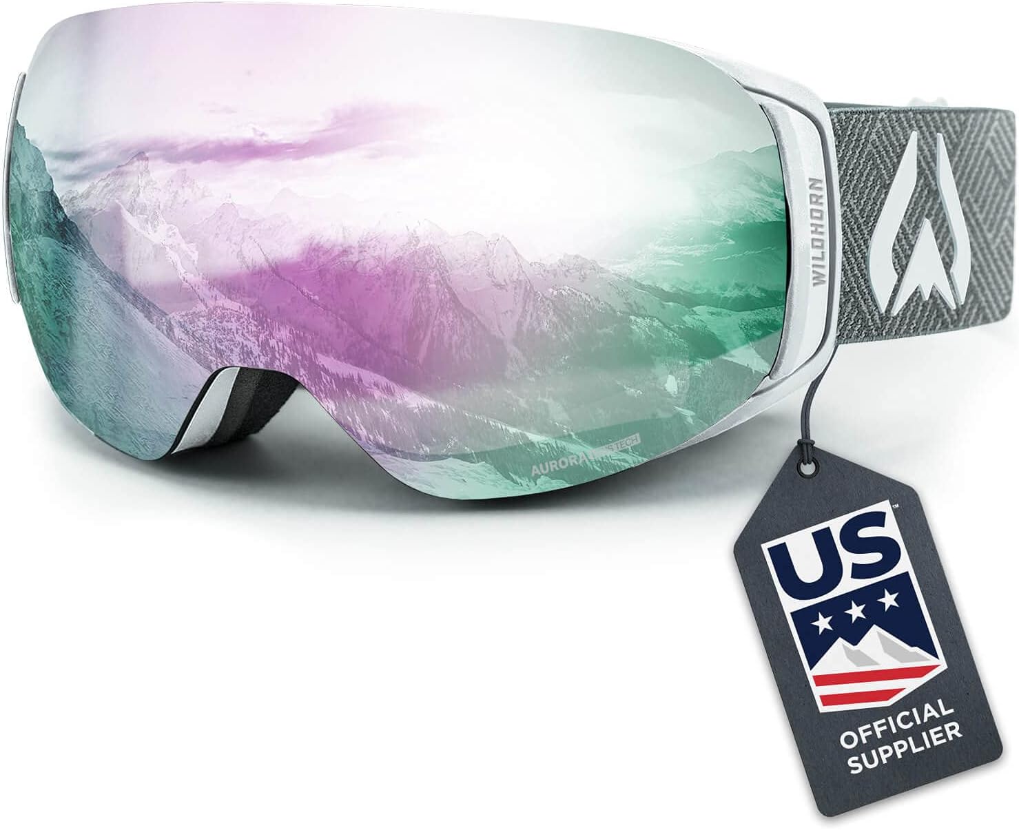 Wildhorn Roca Snowboard & Ski Goggles - US Ski Team Official Supplier - Interchangeable Lens - Premium Snow Goggles : Sports & Outdoors