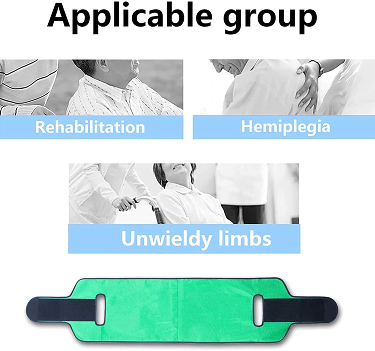 Tablas de Transferencia, Transferencia de Cama, Elevador de Pacientes de enfermería, cinturón de Transferencia para Personas Mayores, cinturón Giratorio Multifuncional para Girar,