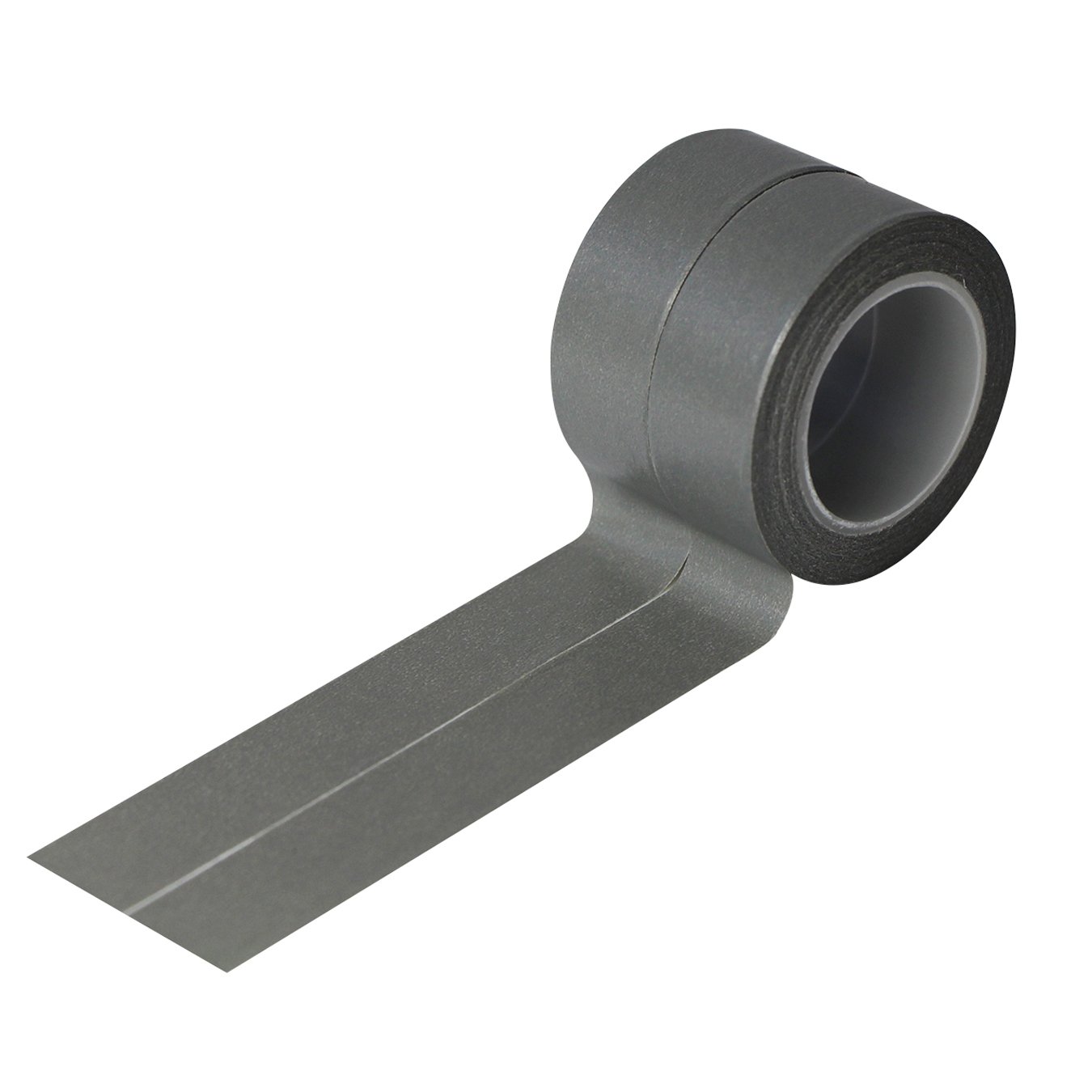Uooom Grey 2Pcs 10M X 15Mm Decorative Washi Tape Masking Tape Adhesive Scrapbooking Diy Craft Gift (Gray)
