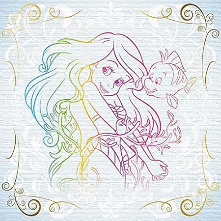 ディズニープリンセスシリーズセット ４枚セット ファブリック アートパネル その他 Sfge Nl