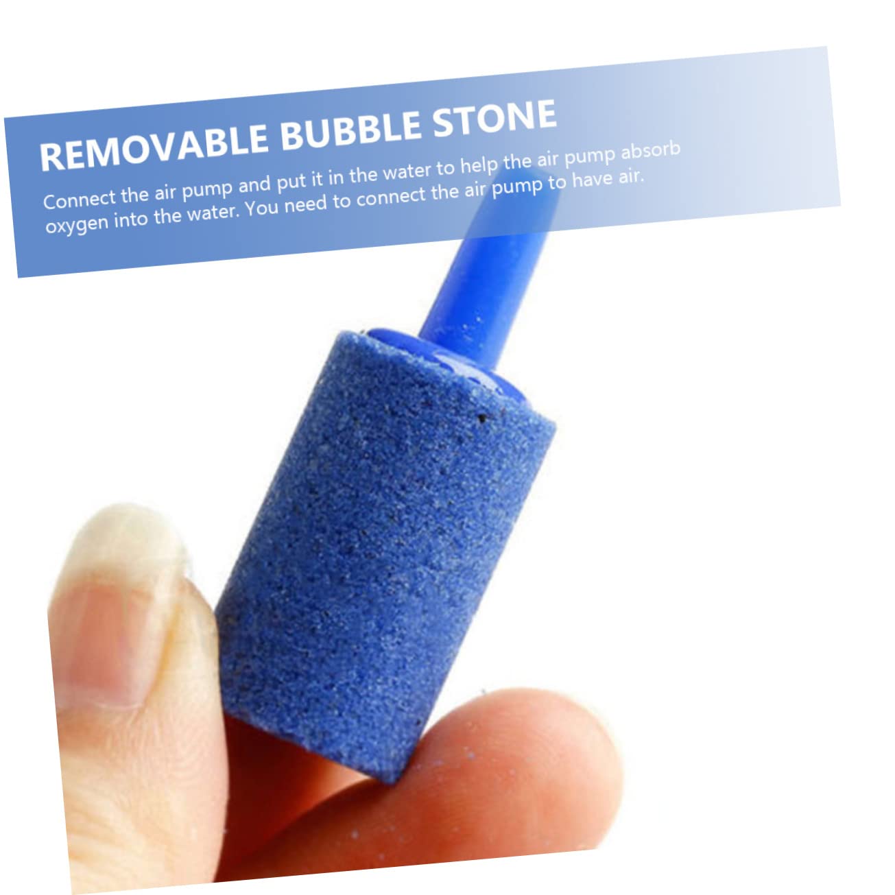 Toddmomy 100pièces Pierre à Air pour Aquarium Bulleur Remplaçable pour Réservoirs Eau Douce Et Aquariums Et Systèmes Hydroponiques