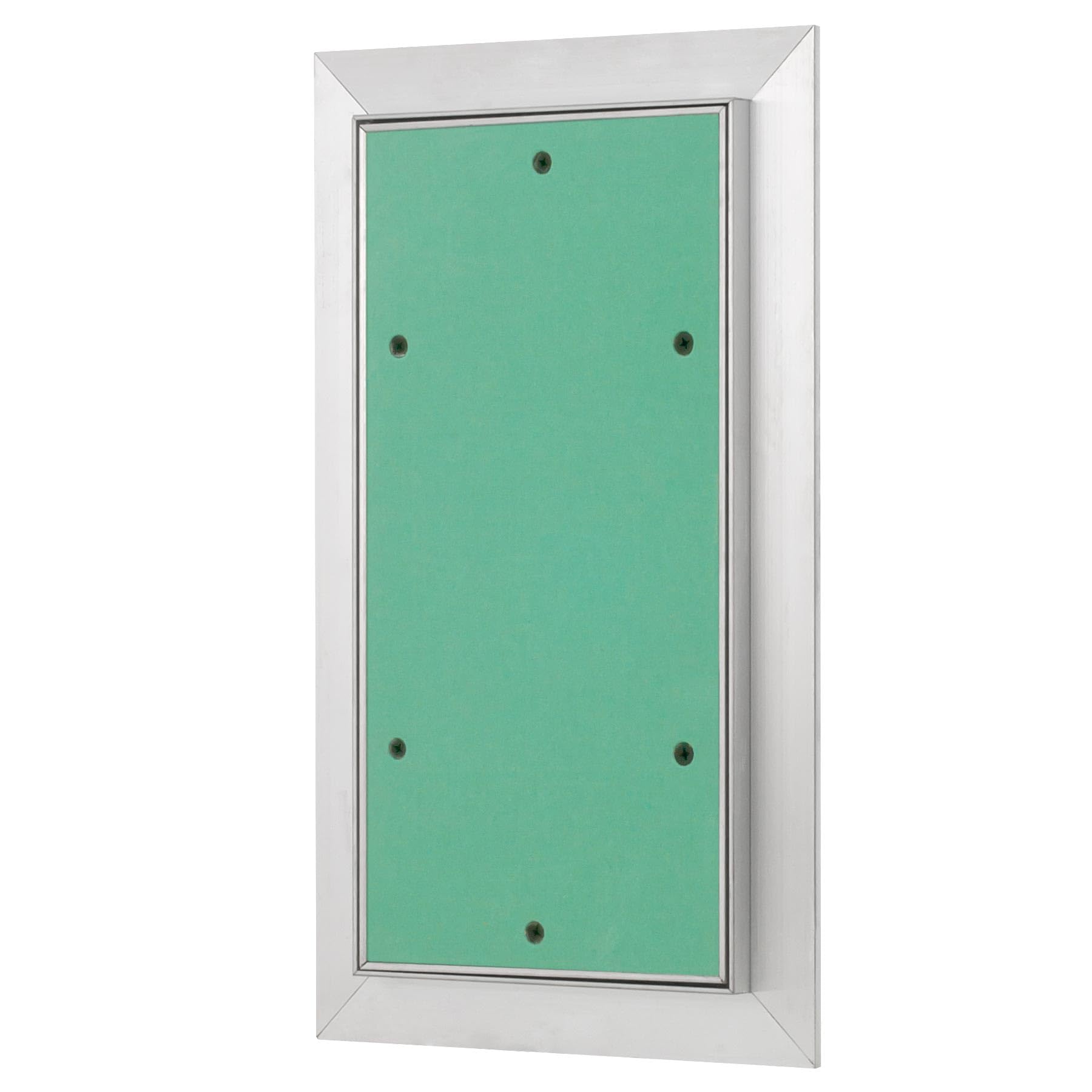 Revisionsklappe Trockenbau 150 x 300 mm – Revisionstür - Wartungsklappe mit 12,5 mm imprägnierter GK-Einlage und Druckverschluss – aus korrosionsbeständigem Aluminium – befliesbar – MW multi werkzeug