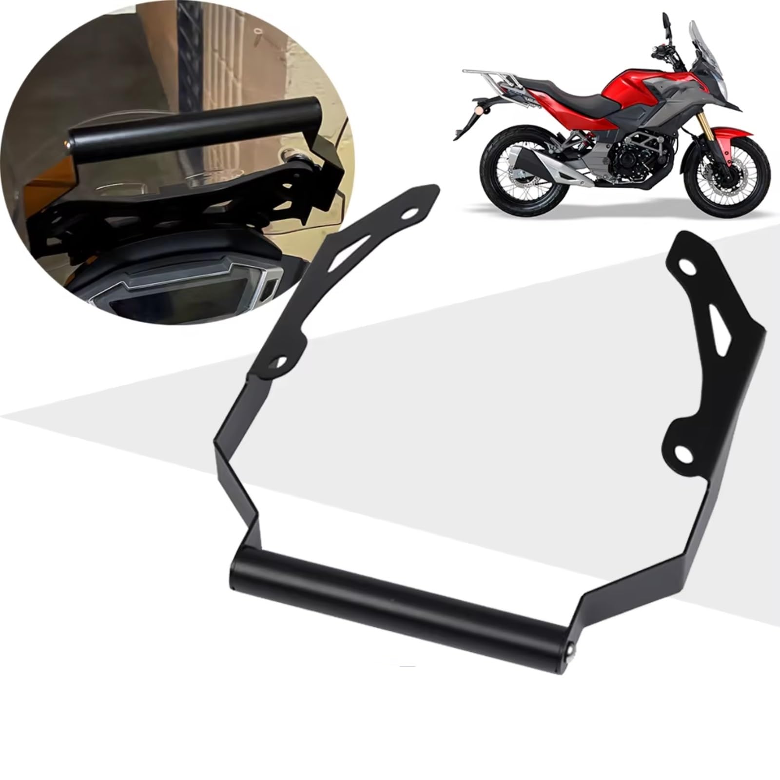 Supporto Telefono Motociclo Per MH Per Tray125 Supporto SMART Phone Moto Supporto Piastra Di Navigazione GPS Accessori