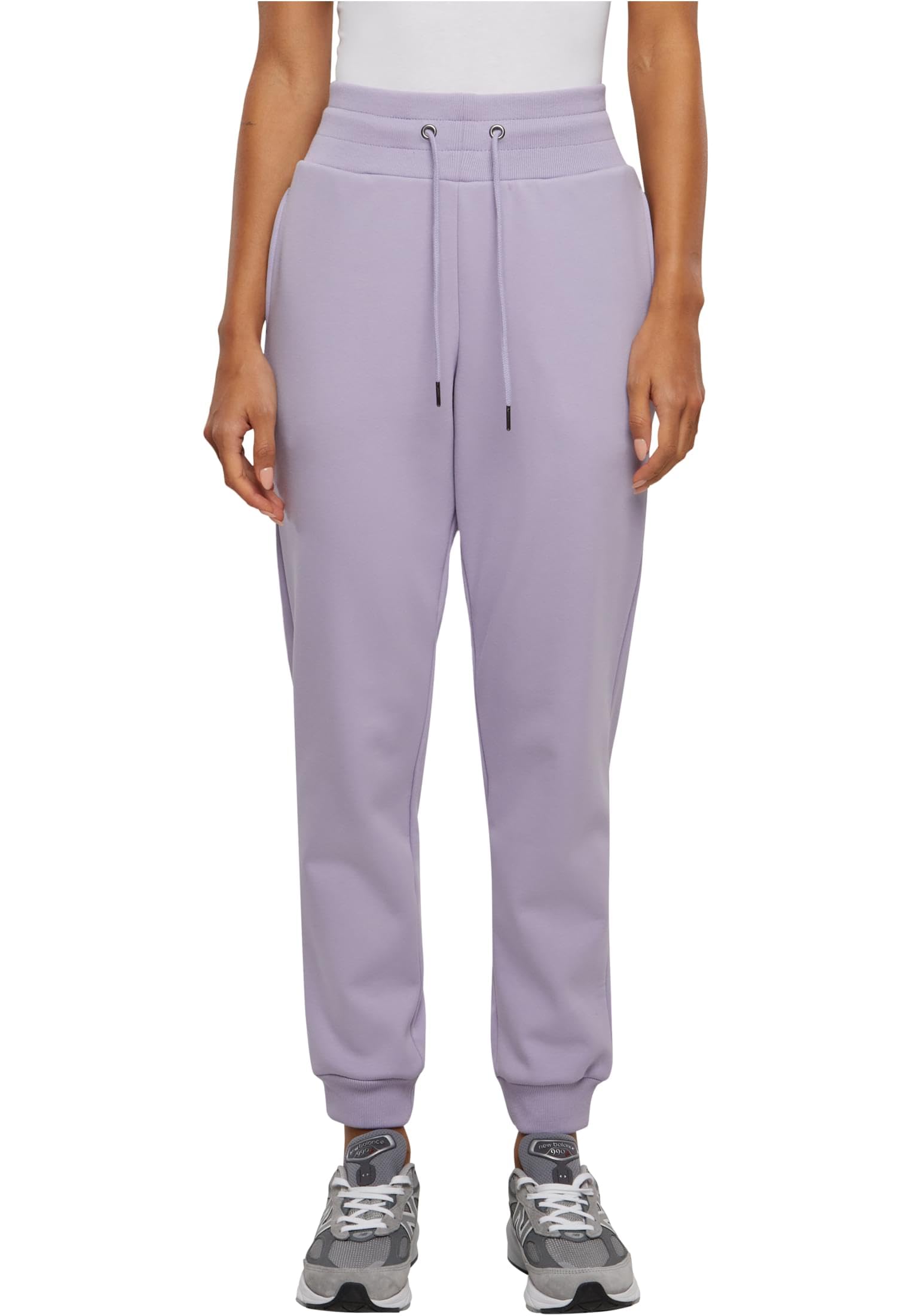 Urban Classics Women's Ladies Cozy Sweatpants Pants, Dustylilac,