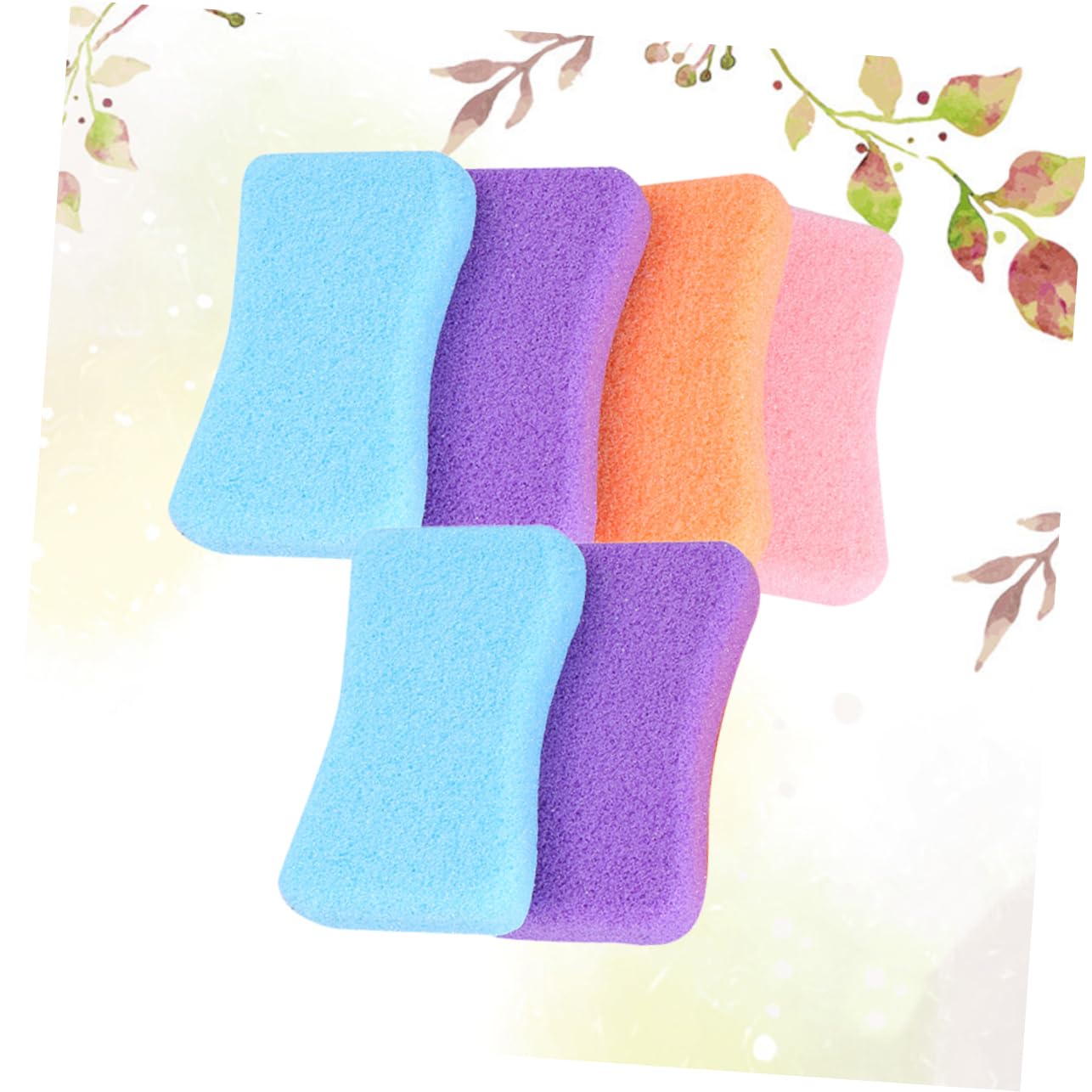 FRCOLOR 18 Piezas Piedra Pómez Raspador De Pies Depuradores De Pies Esponjas Naturales Frotamiento En Casa Esponja Aplicadora De Maquillaje Esponja Natural Hombre Archivo De Pie Cosmético