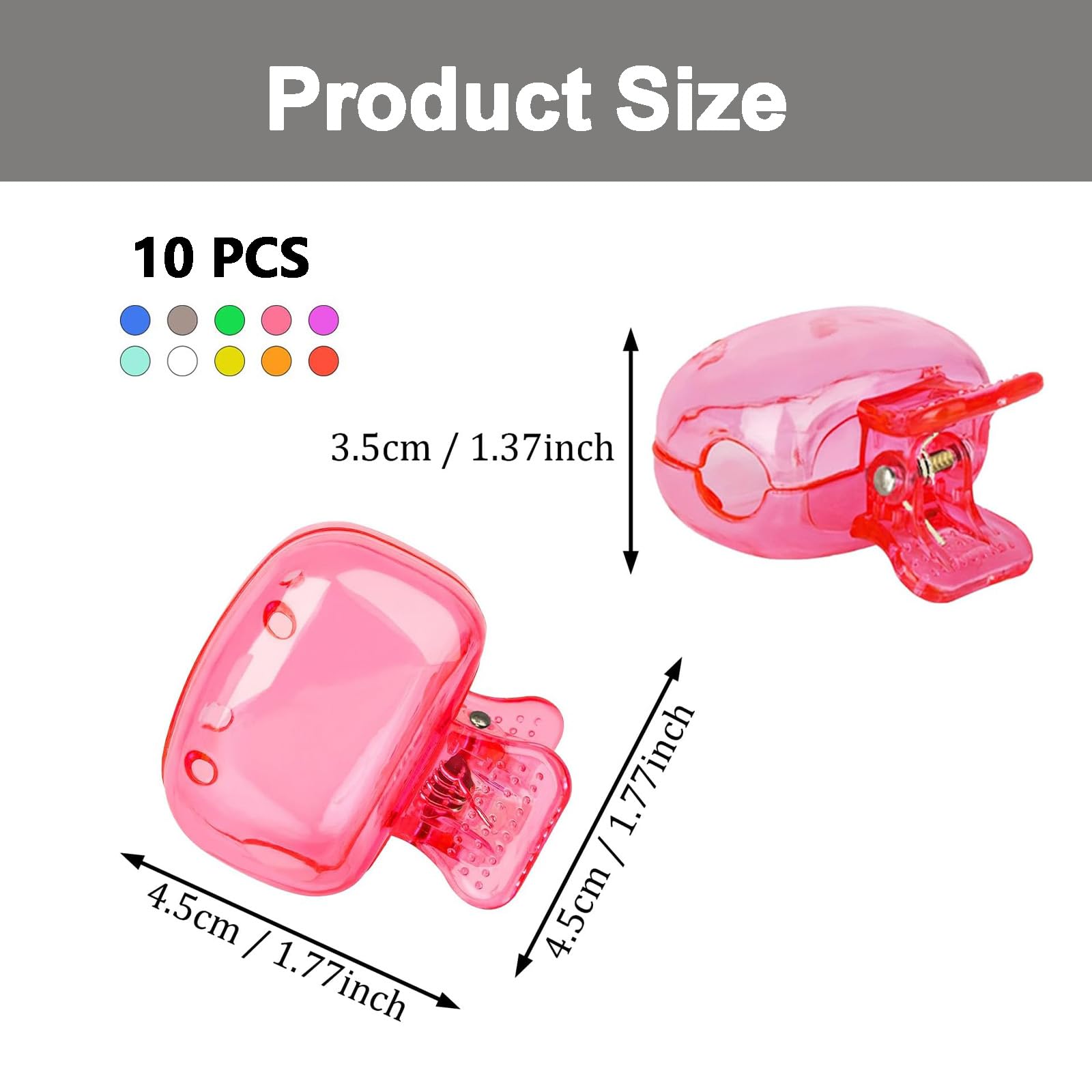 ZPLASK 10Pcs Toothbrush Covers, Portable Durable Toothbrush Cover Clip for Manual & Electric Toothbrushes - Image 2