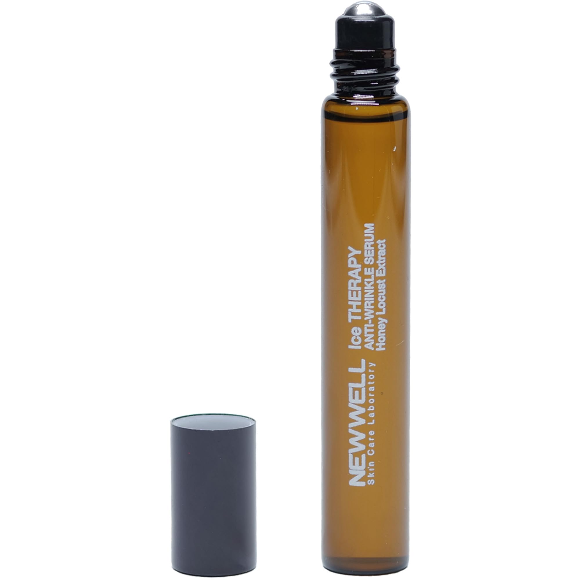 Newwell Ice Therapy Eye Roll-On Cooling, Ceramide Eye Serum Against Wrinkles and Dark Circles, Eye Roller with Honey Extract