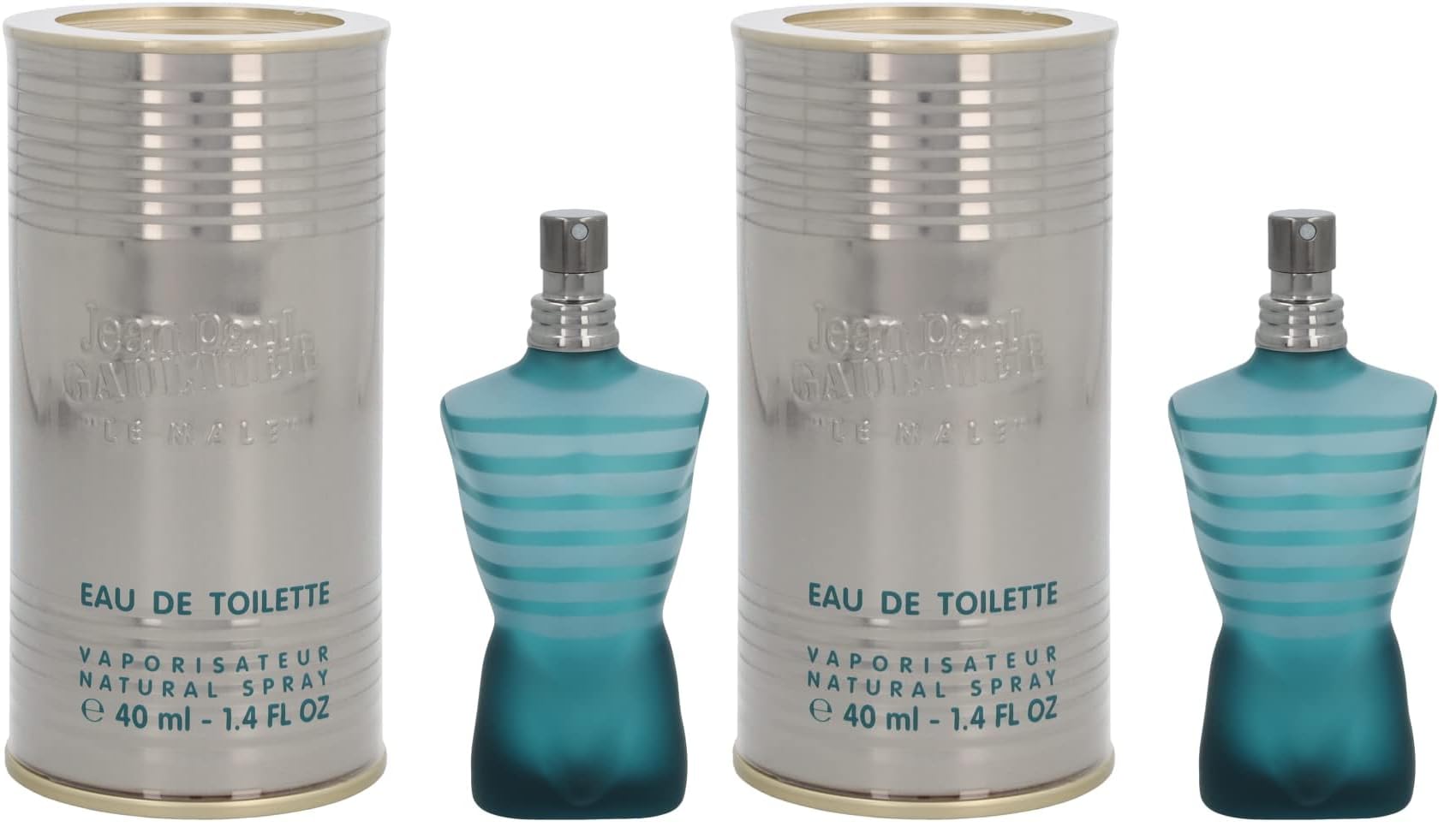 Jean Paul Gaultier Le Male Eau De Toilette For Men 40 ml (Pack of 2)-picture-34