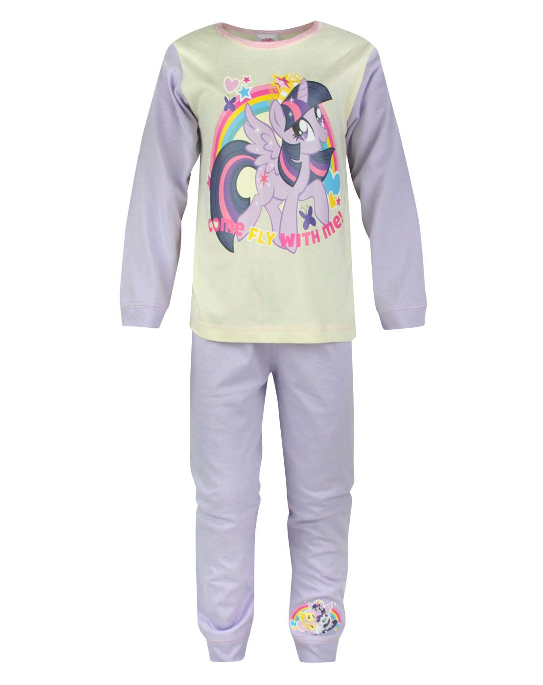 My Little Pony Vieni di Fly with Me Ragazze Viola Pigiama da Notte Set