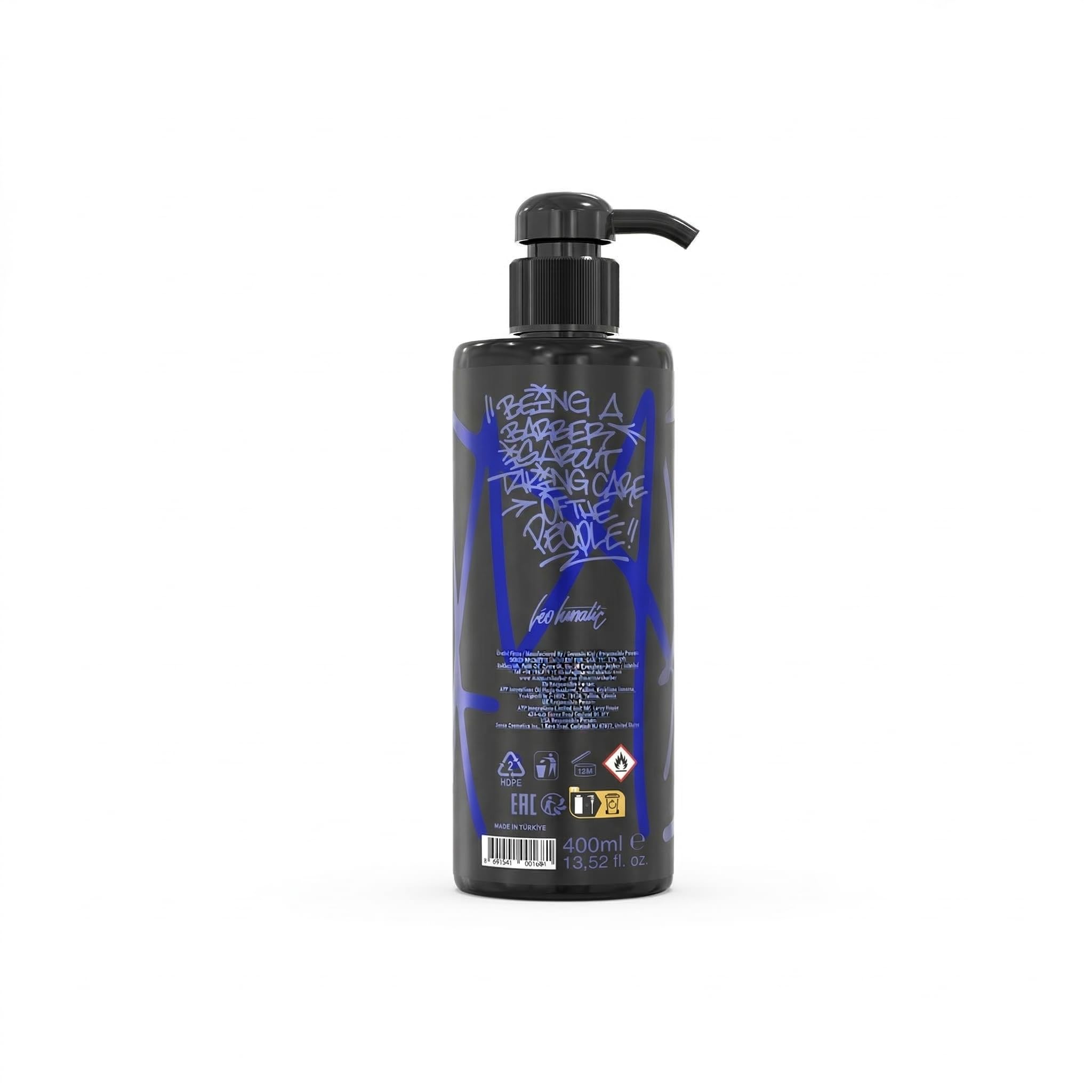Barber Marmara Kremowa Woda Toaletowa No.2 Balsam Po Goleniu, Łagodzący i Nawilżający, Antyseptyczna Pielęgnacja Skóry, Męski Zapach, 400ml