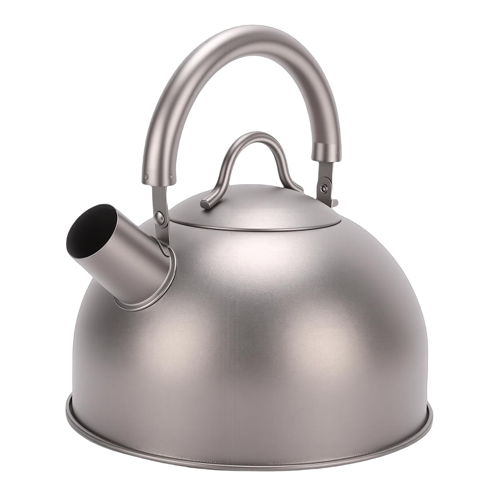 Pssopp Hervidor de Camping de 1,2 L, Teteras de café y té, Agua Hirviendo, Fuego Abierto, café y Tetera para Cocinar Al Aire Libre, Uso de Fogata con Mochila, Hervidor de Camping de 1,2 L, Fogata