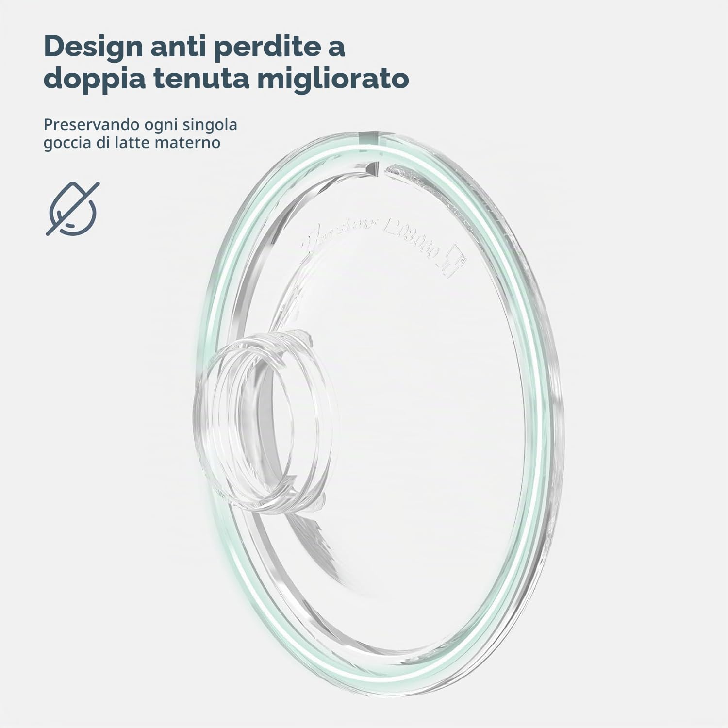 MOMMED Tiralatte Elettrico Doppio, Tiralatte Elettrico indossabile con 3 modalità e 12 potenze, 24 mm Tiralatte con design a prova di perdite, Ricaricabili, Include 17/19/21 mm inserti flangiati