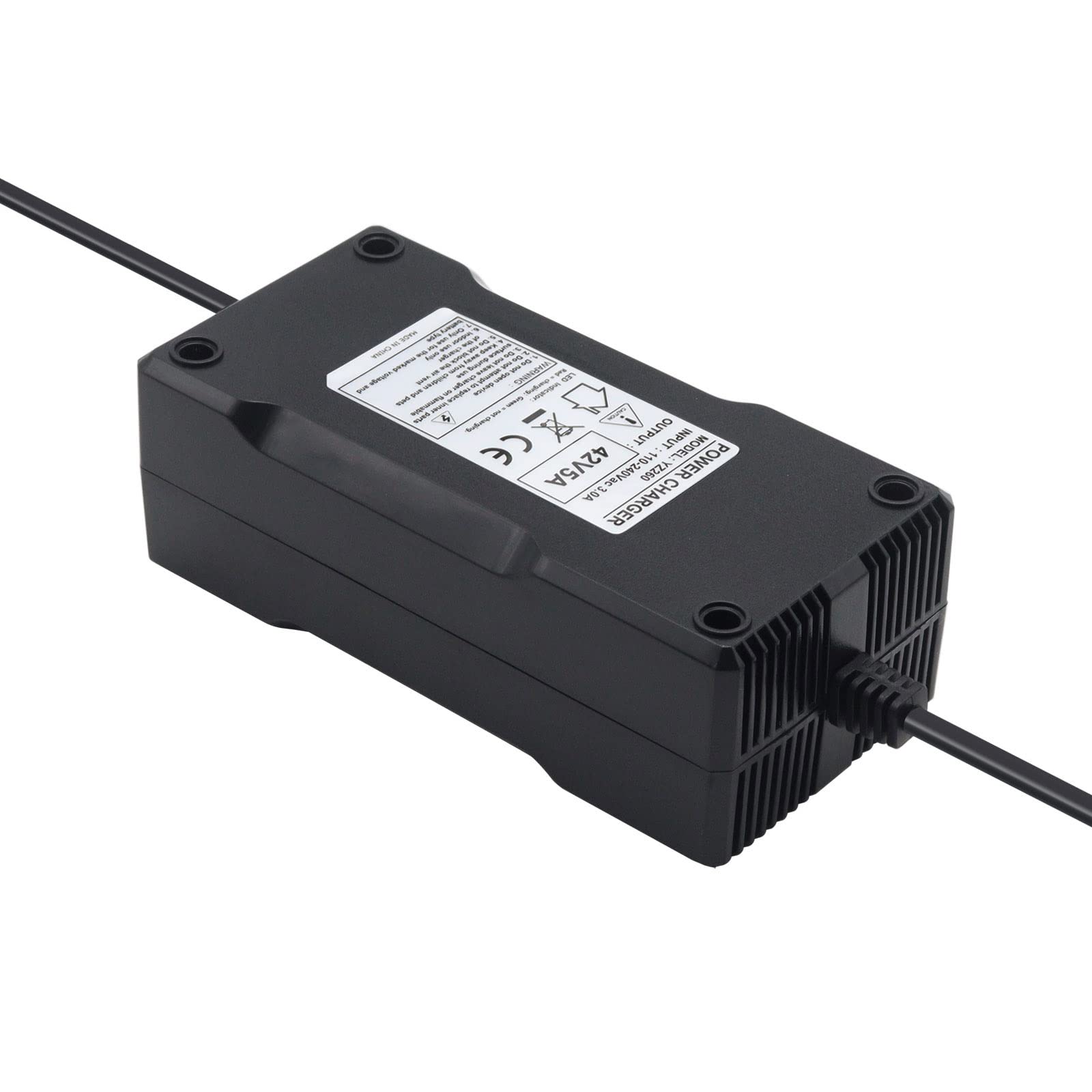 Netzteil Ladegerät Ladekabel für Pedelec Ladegerät (42V) 36V Akkus 5-Pole-XLR 5A 210W