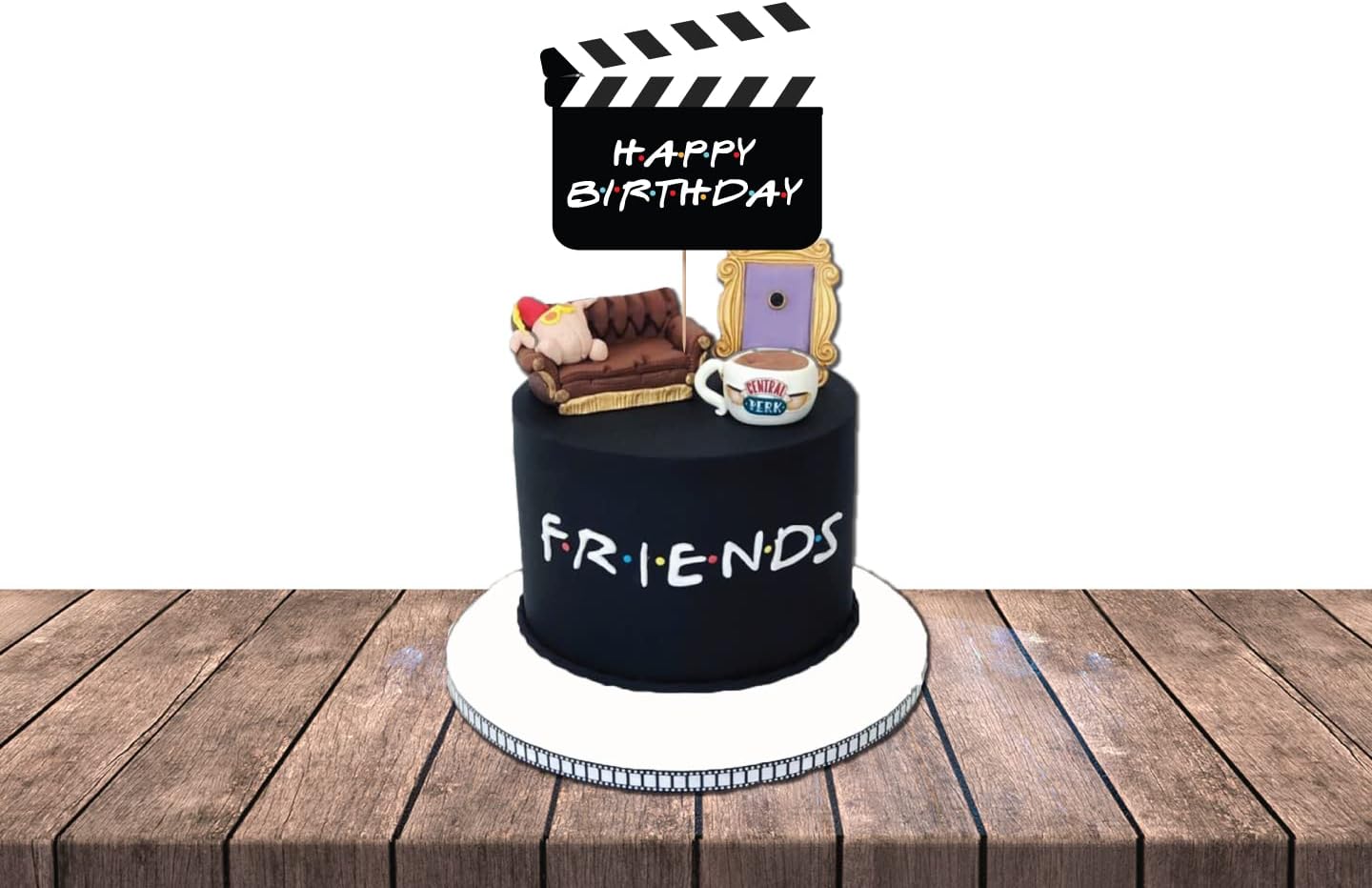 Festiko®Friends Birthday Party Decorations- Friends Party Decorations,Birthday Party Supplies-Cake Topper