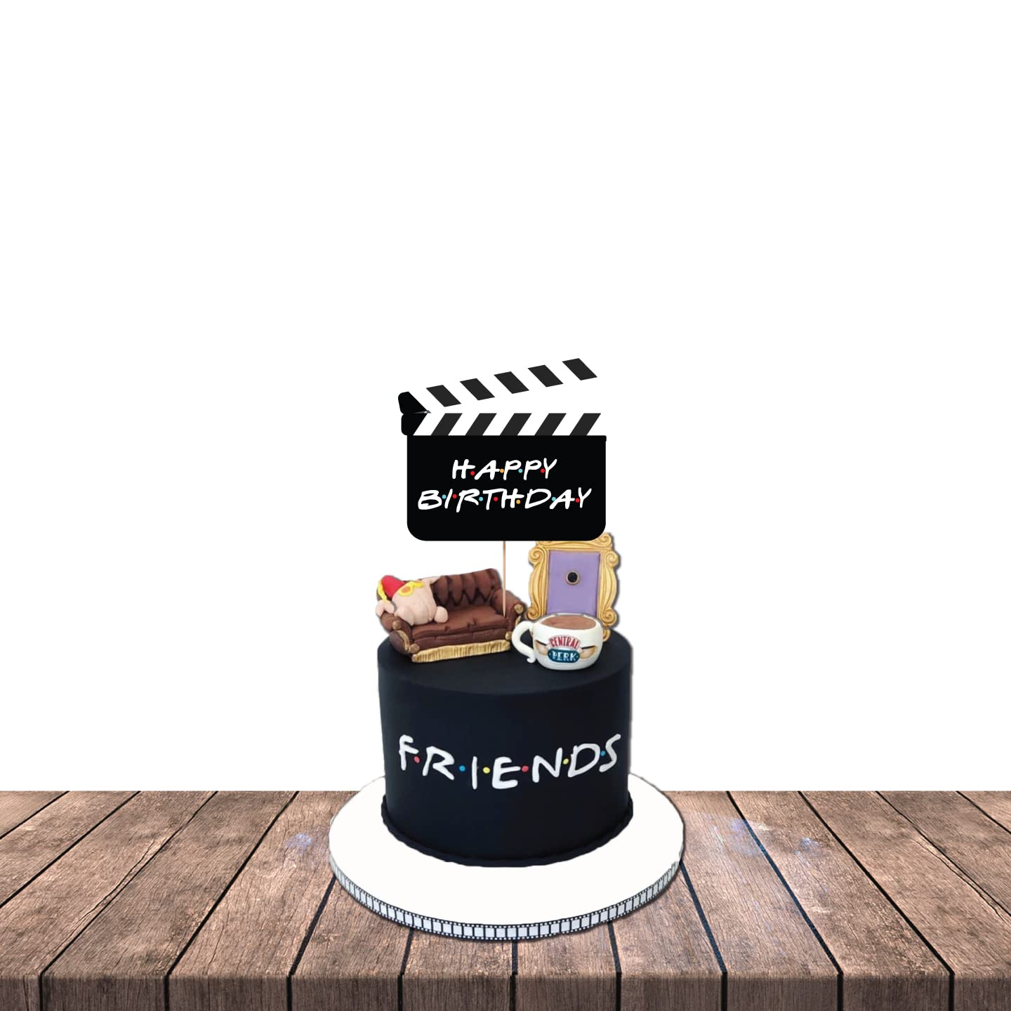 Festiko®Friends Birthday Party Decorations- Friends Party Decorations,Birthday Party Supplies-Cake Topper