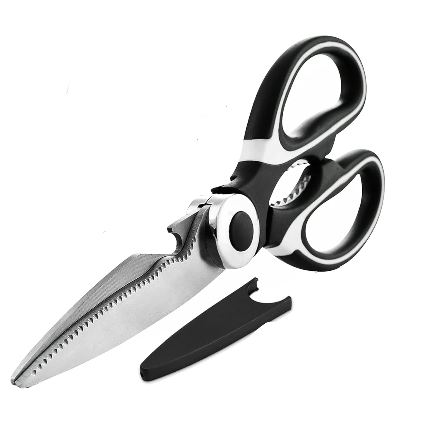 PENTOM Kitchen Scissors For Home, Fish Cutting Scissors, Made In Japan Premium Stainless Steel Solid Kitchen Multi Purpose Shears for Meat, Seafood, Chicken, Vegetables, Herbs (B0D4LTD2YT) Amazon Price History, Amazon Price Tracker