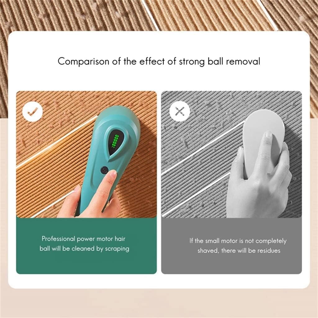 Household Electric Quick Lint Remover Rechargeable 9W Digital Display Function Shaver Curtain Carpet