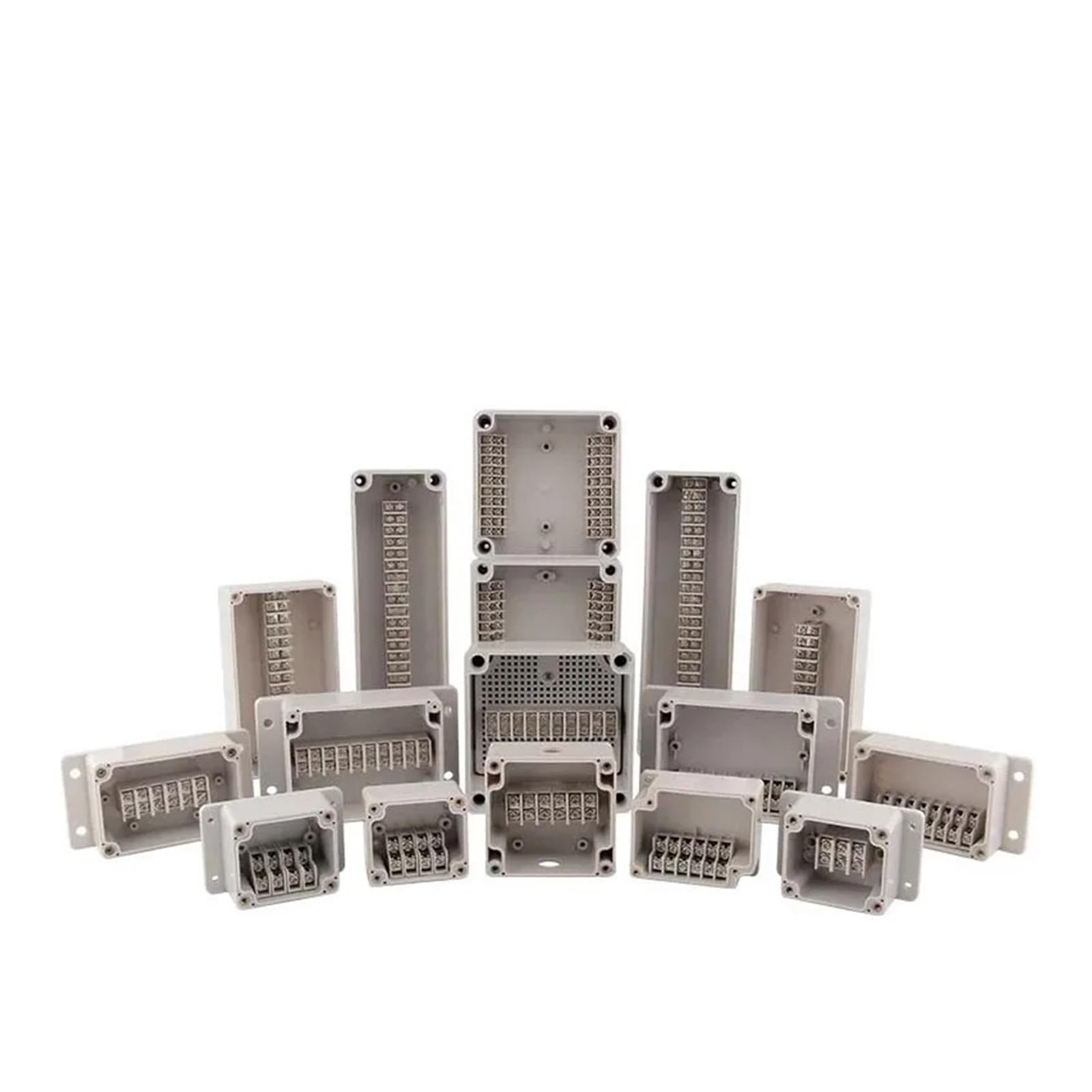 Abzweigdose ABS-Kunststoffgehäuse for den Außenbereich, Anschlussdose for elektrische Kabel, Abzweigdose for den Außenbereich(PW-22P 80x250x70mm)