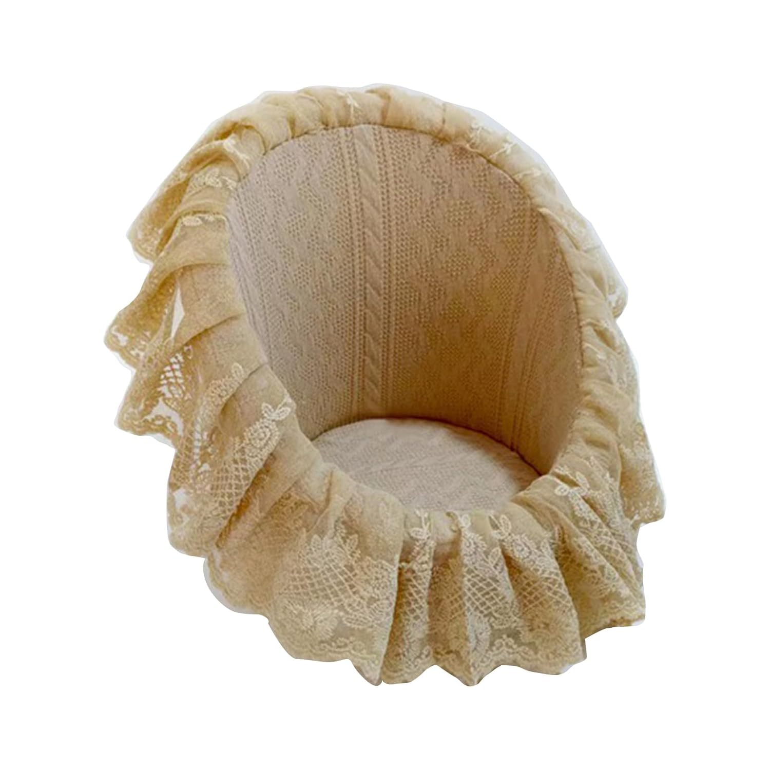 Newborn Photography Props Posing Sofa Baby Photoshoot Furniture Photo Backdrop Accessories Photo Lace Newborn Girl