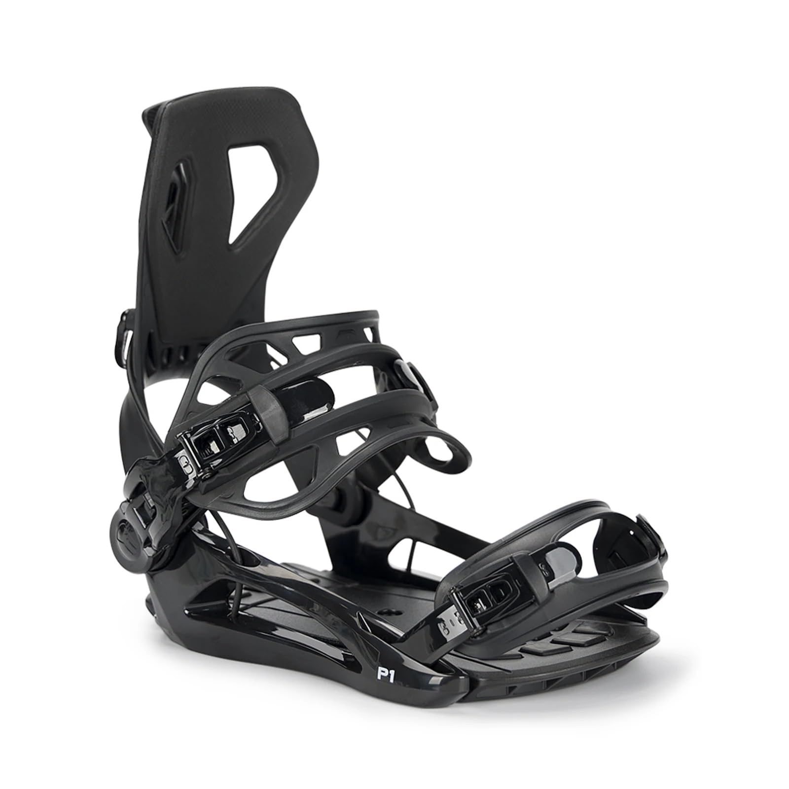 attacchi Snowboard Attacchi for Snowboard Sistema Step-in for Principianti Base Leggera in Fibra di Vetro Eva Resistente