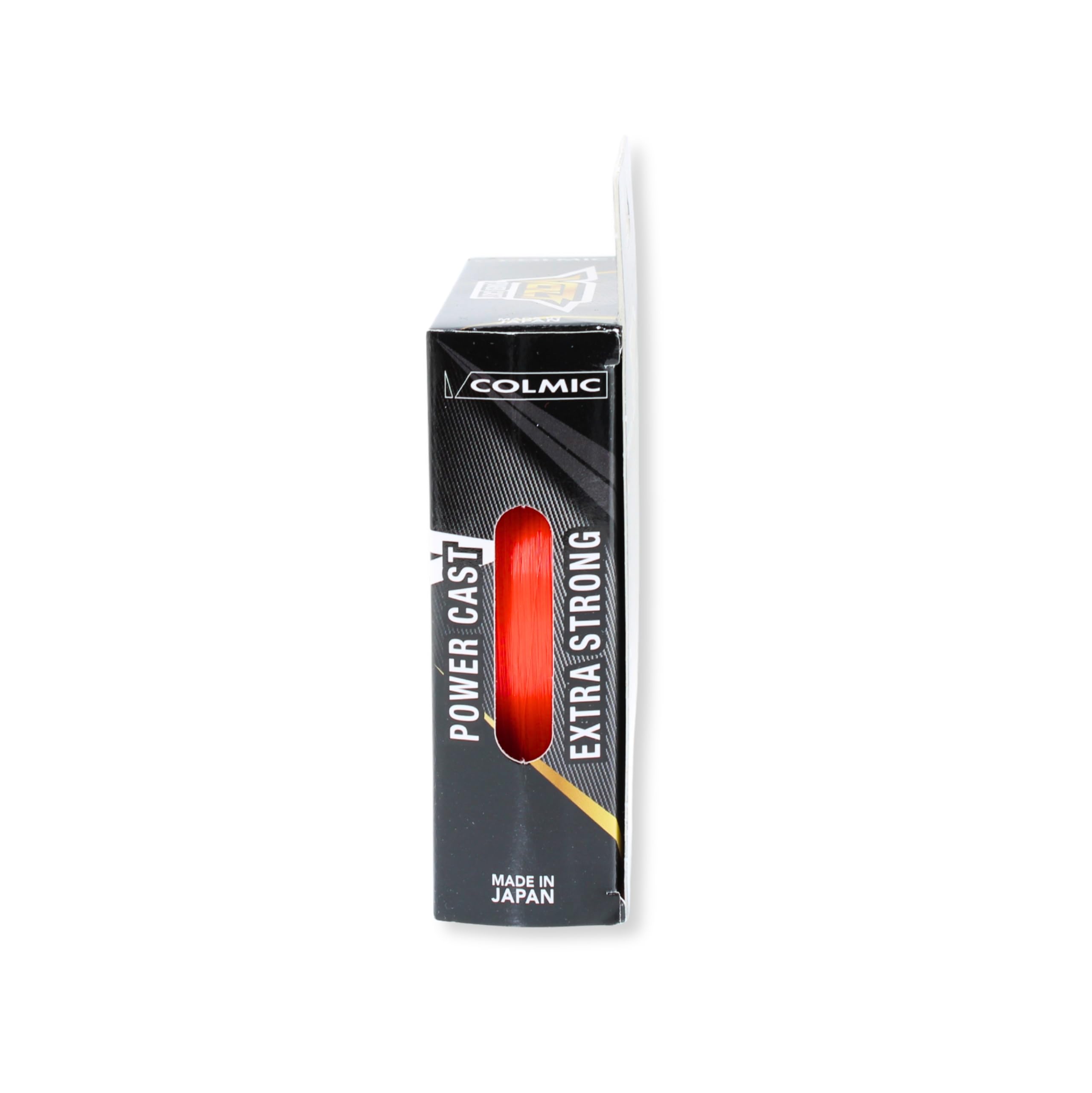 Colmic Volt Power Cast – Monofilamento de Pesca Fabricado en Japón para Surfcasting y Mar – Extra Strong, Alta Visibilidad, Anti Twist, Fluorine Triple Resin, Bobina 300 m/1000 m