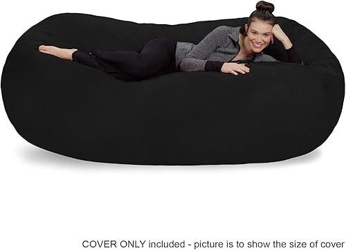 Miniatura 88 de Sofa Sack - Sillón puff de 5 pies, color carbón, solo funda Carbón - Solo funda,Lima - Solo funda,Mandarina - Solo funda,Aqua Marine - Solo