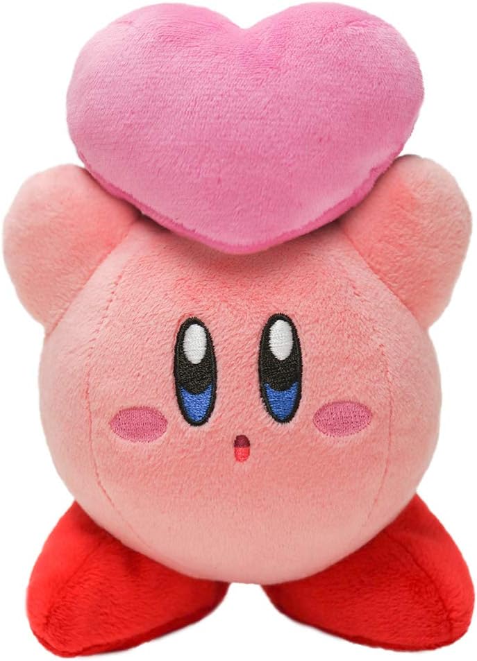 LB Kirby 1462 of The Stars Collection: Kirby with Friend's Heart 6.5" Plush