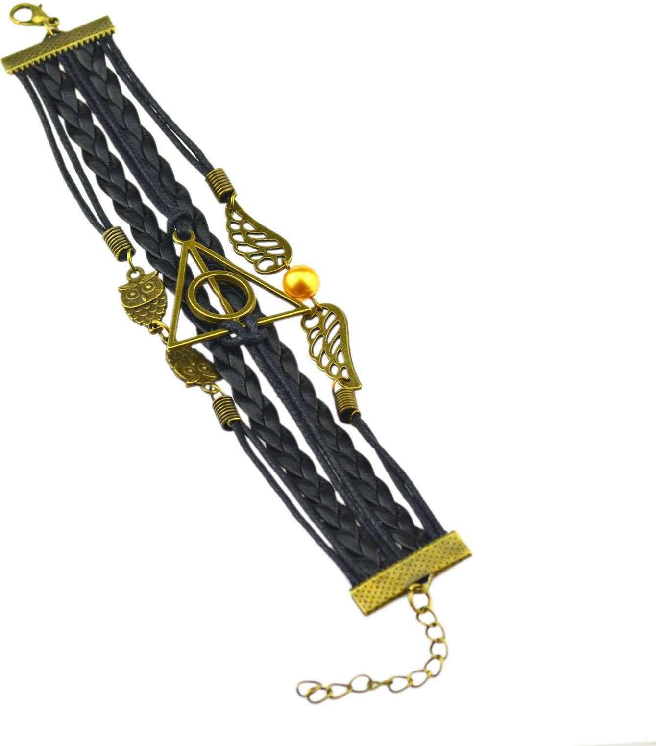 See full amazon price history chart for RVM Jewels Harry Potter Deathly Hallows Snitch Ball Hedwig Owl Inspired Bracelet Accessories Merchandise for Gifts for Girls Unisex Black RVM Jewels Harry Potter Deathly Hallows Snitch Ball Hedwig Owl Inspired Bracelet Accessories Merchandise for Gifts for Girls Unisex Black (B0D2HWRH84) Amazon Price History, Amazon Price Tracker