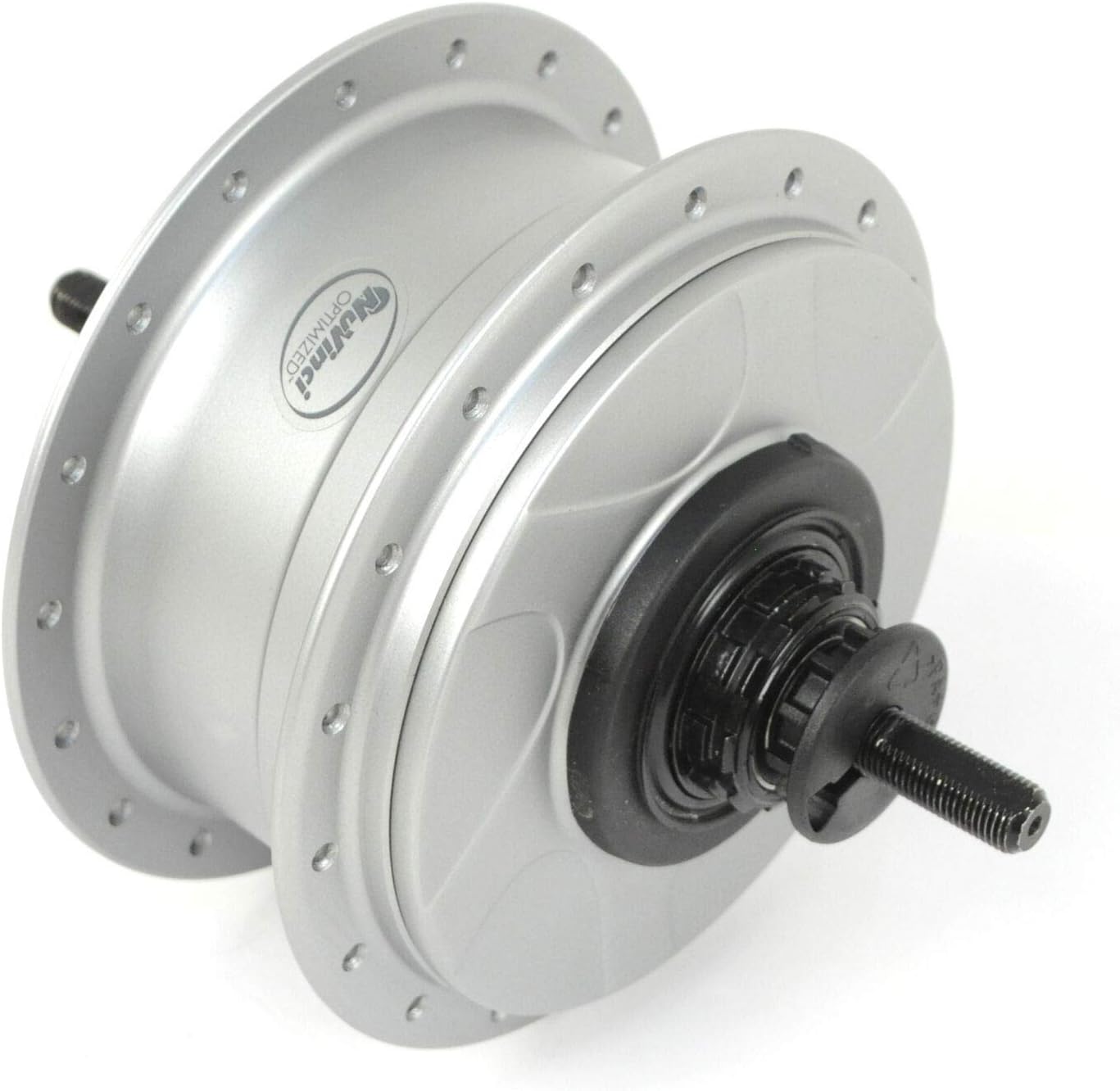 NuVinci N380 CVP Internal Gear Bicycle Rear Hub Silver 32h Rim Brake // New C8