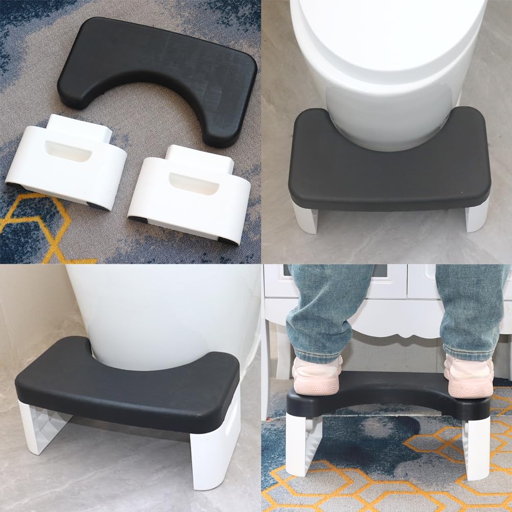 Tabouret De Toilette Pour Enfants - 15 Cm De Haut, Antidérapant, Pour L'apprentissage De La Propreté - 9