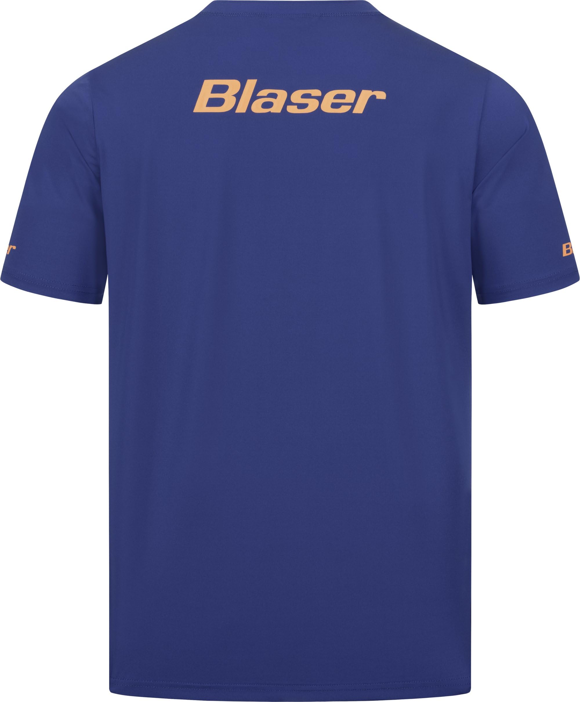 Blaser T-shirt de compétition 26 - T-shirt fonctionnel pour des empiècements dynamiques - Séchage rapide et élastique - Polyester et élasthanne avec équipement Fuze