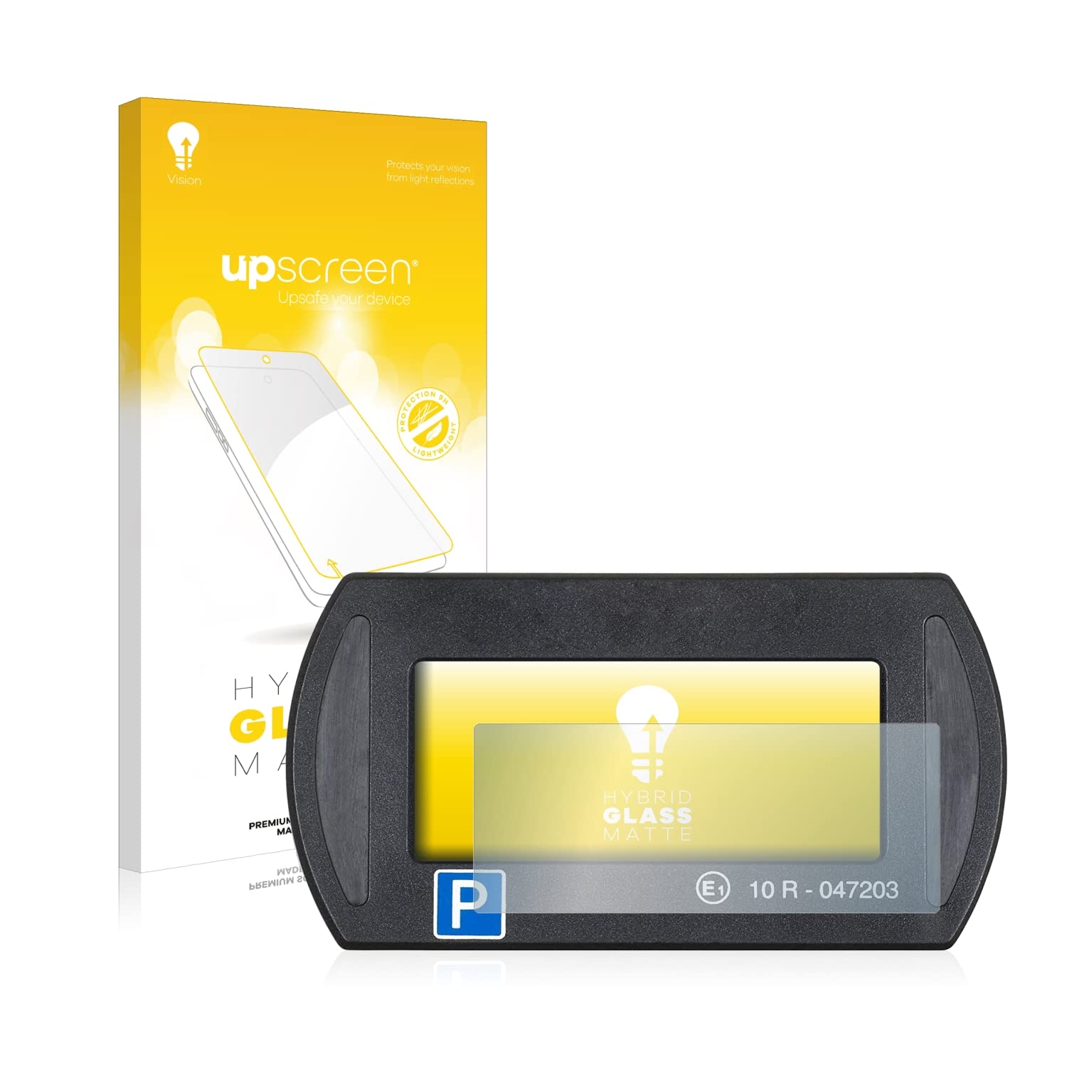 upscreen Matte Screen Protector Glass Film compatible with Needit Park Mini - Anti-Glare, Anti-Fingerprint, 9H Glass Protection