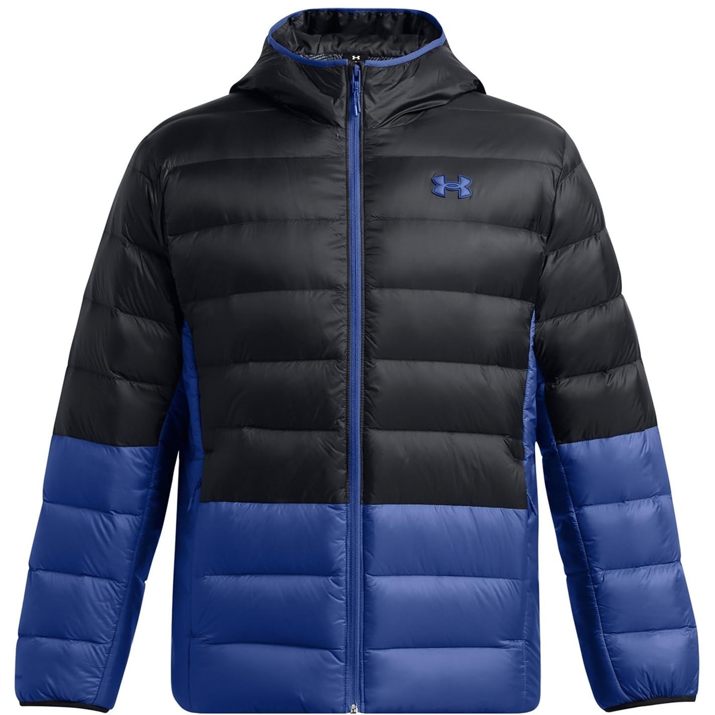 Under Armour Men's Legend Down Hooded Heavyweight Puffer Jacket Black Medium