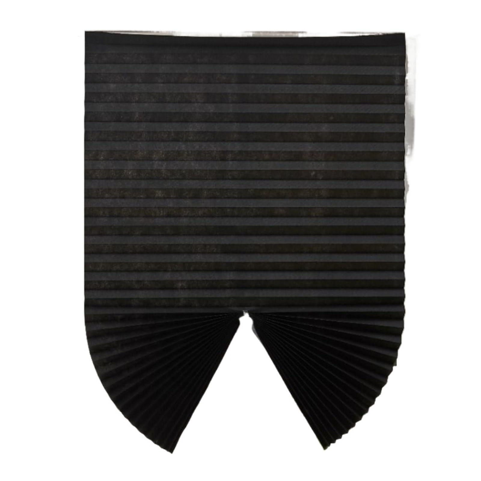 Self adhesive blinds Adhesive Blackout Darkening Pleated Window Shade Blinds Portable Temporary Bedroom Apartment Dorm Roller Curtain for windows(Black,90x150cm)