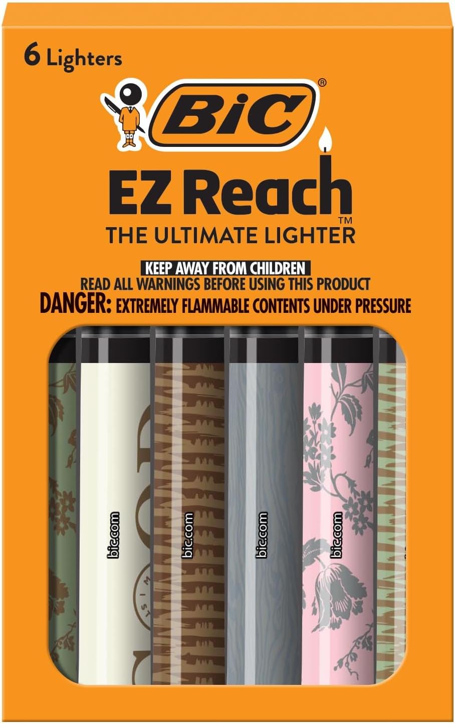 BIC EZ Reach Candle Lighter, The Ultimate Lighter with Wand