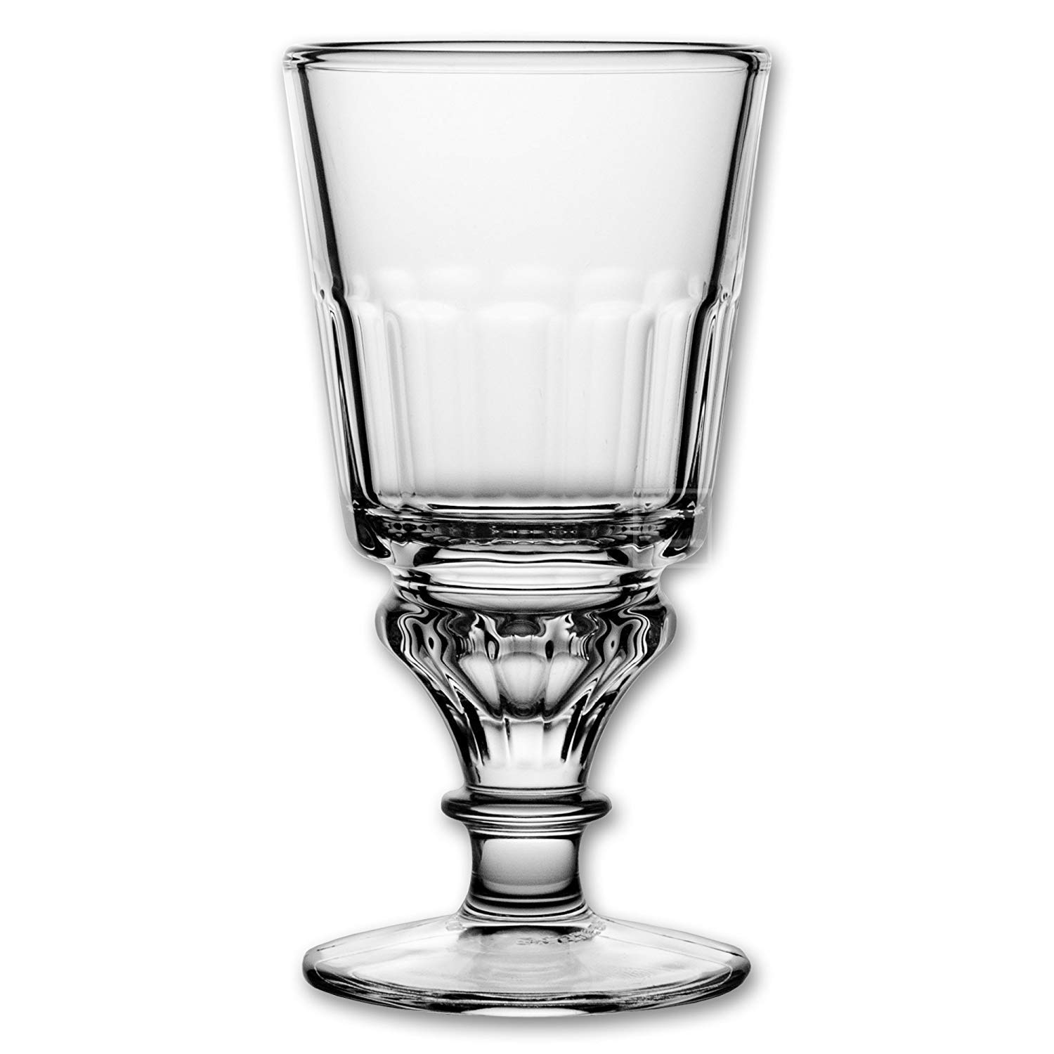 4X La Rochere Absinth Glas Pontarlier 300 ml + 4X Absinth Löffel Antique