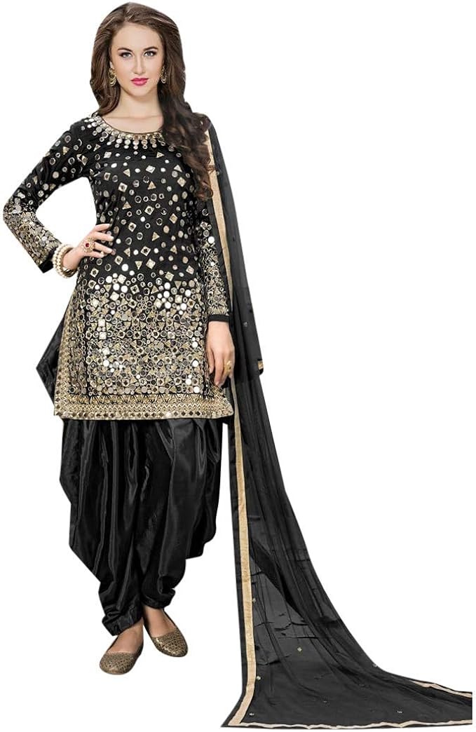 Silk Punjabi Wedding Patiyala 