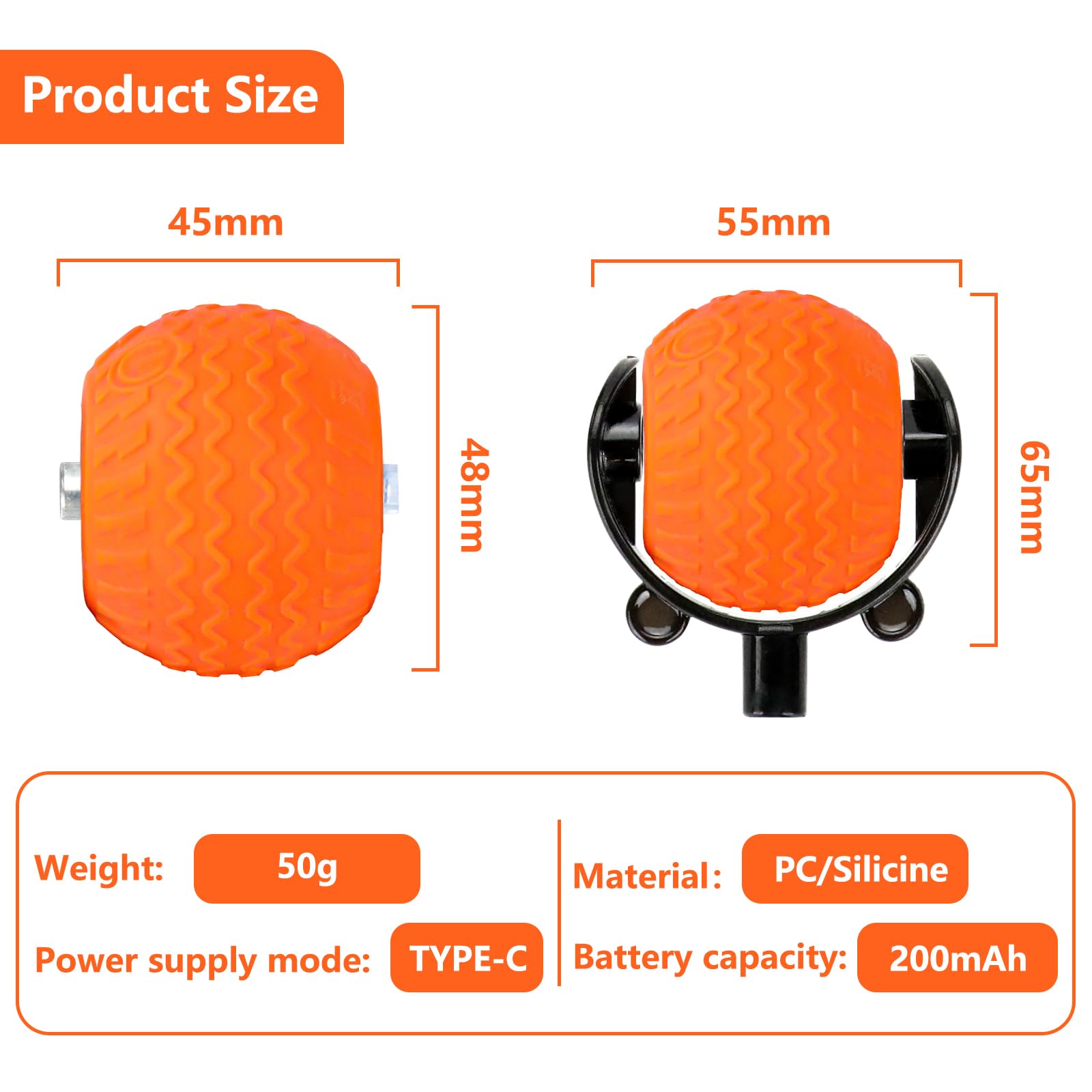 wokdsbl Speedy Tail 2.0 Smart Ball, Interactive Electric Cat Toy with Tail, USB Rechargeable, 3 Play Modes (Fast, Slow - Image 3
