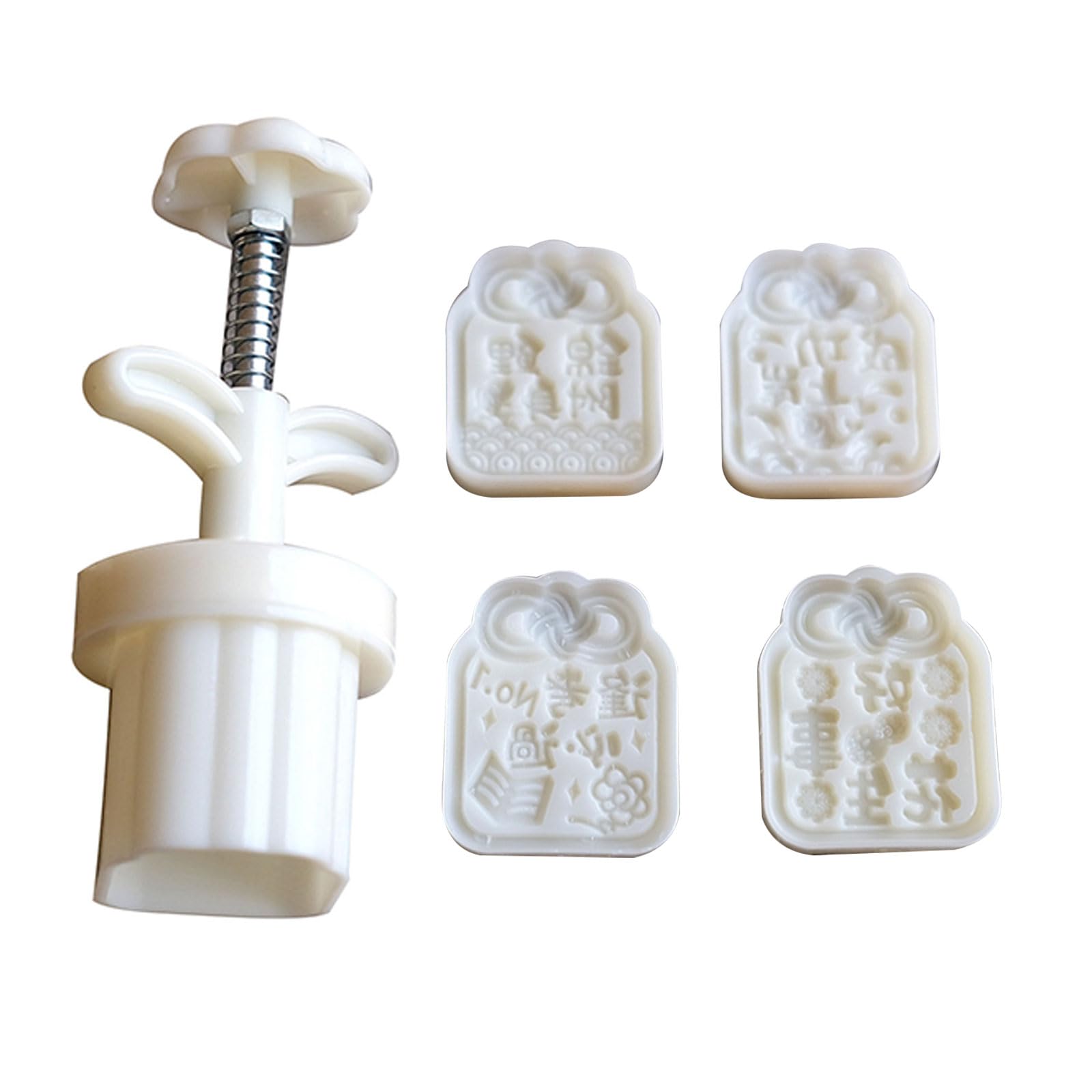 Tsophreniq Press Mold Cookie Stamps Chinese Mid-Autumn Cake Makers Decoration Tool for Cookie Cake Molds for Baking Shapes