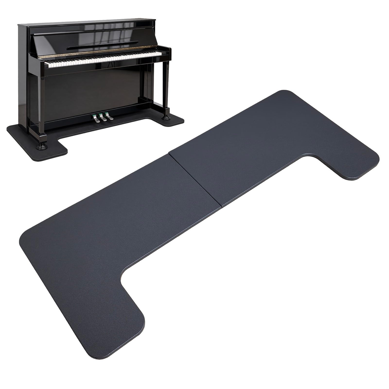 Schalldämmende Matte für Klavier (Pianino), 160 x 68 x 1,7 cm