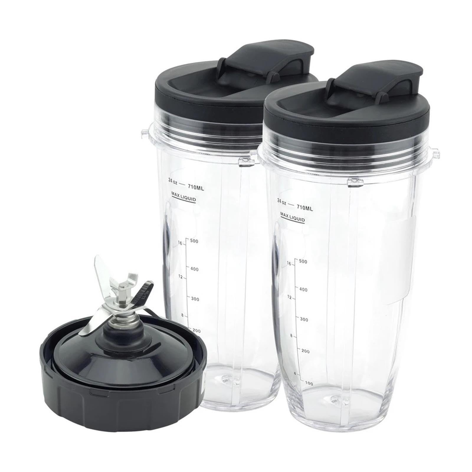 Tasse Blender 24 Oz Avec Lame Couvercle Compatible Avec Ninja Auto IQ