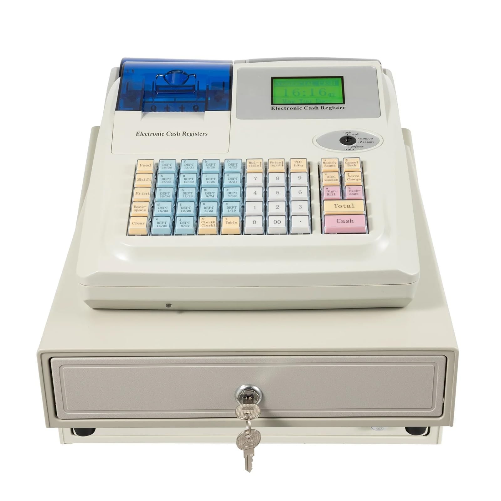 Registratore di Cassa con cassetto Cassa Doppio Display Registratore di Cassa elettronico for aziende