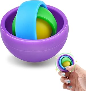 Fidget Toys Mini Funny Fidget Toys for Kids & Adults Anxiety Stress Relief Finger Gyro Toys Exercise Finger Flexibility Fidget Spinners Toys Gifts for Boys Girls