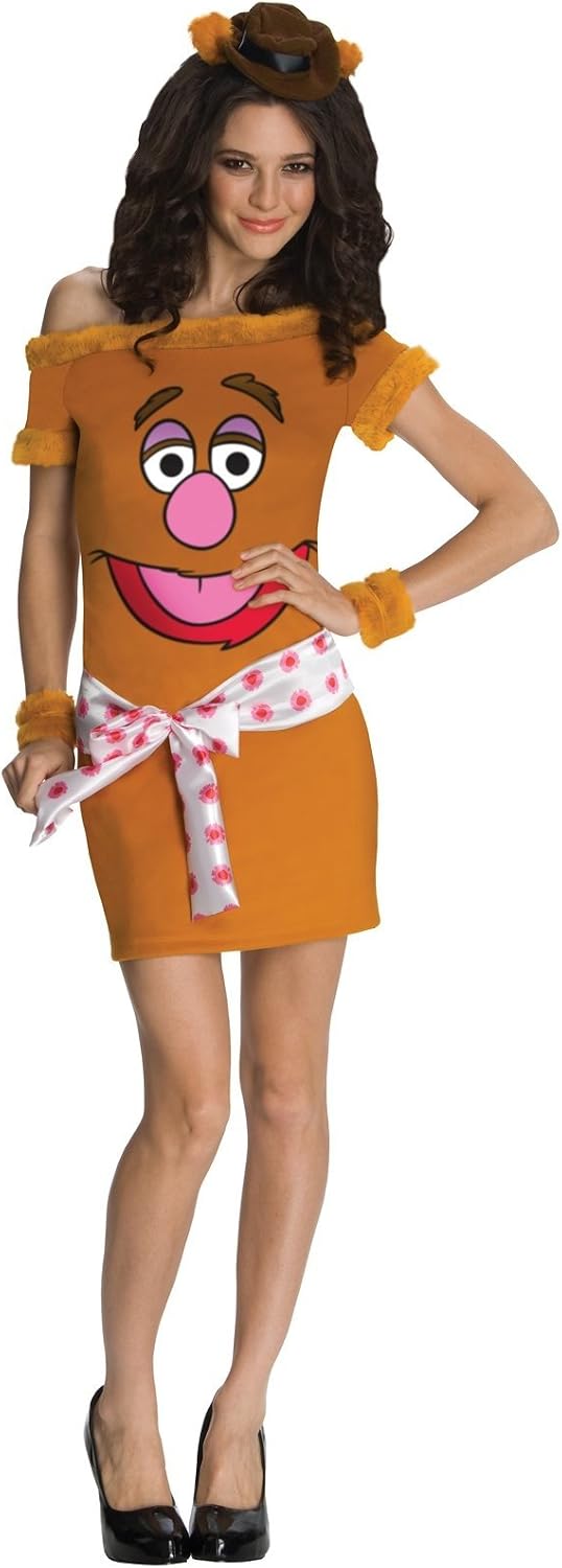 Adult Women's The Muppets Fozzie Bear Costume main image 0