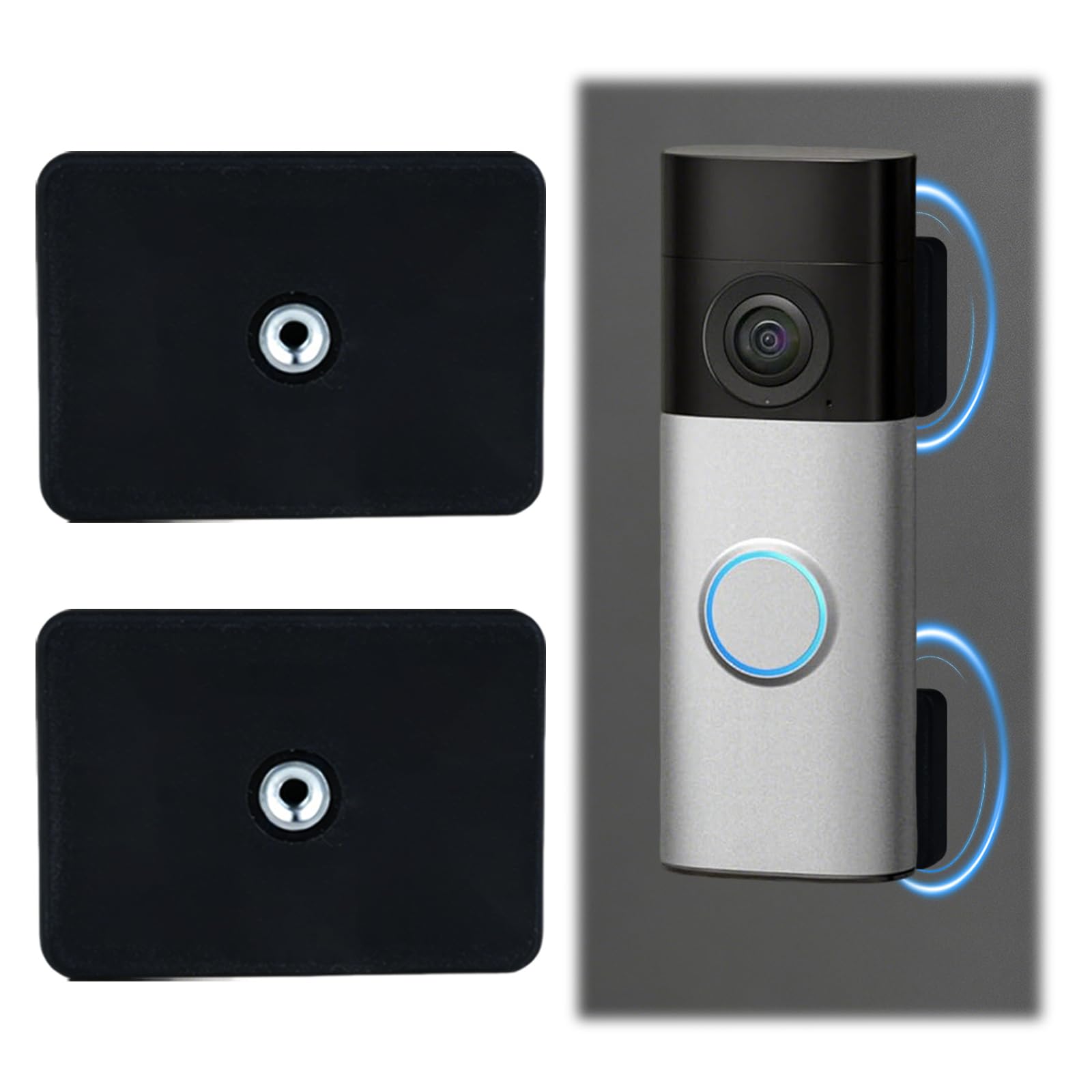 Magnetic Doorbell Mount Compatible with Ring BatteryDoorbell/Plus/Pro(2026)