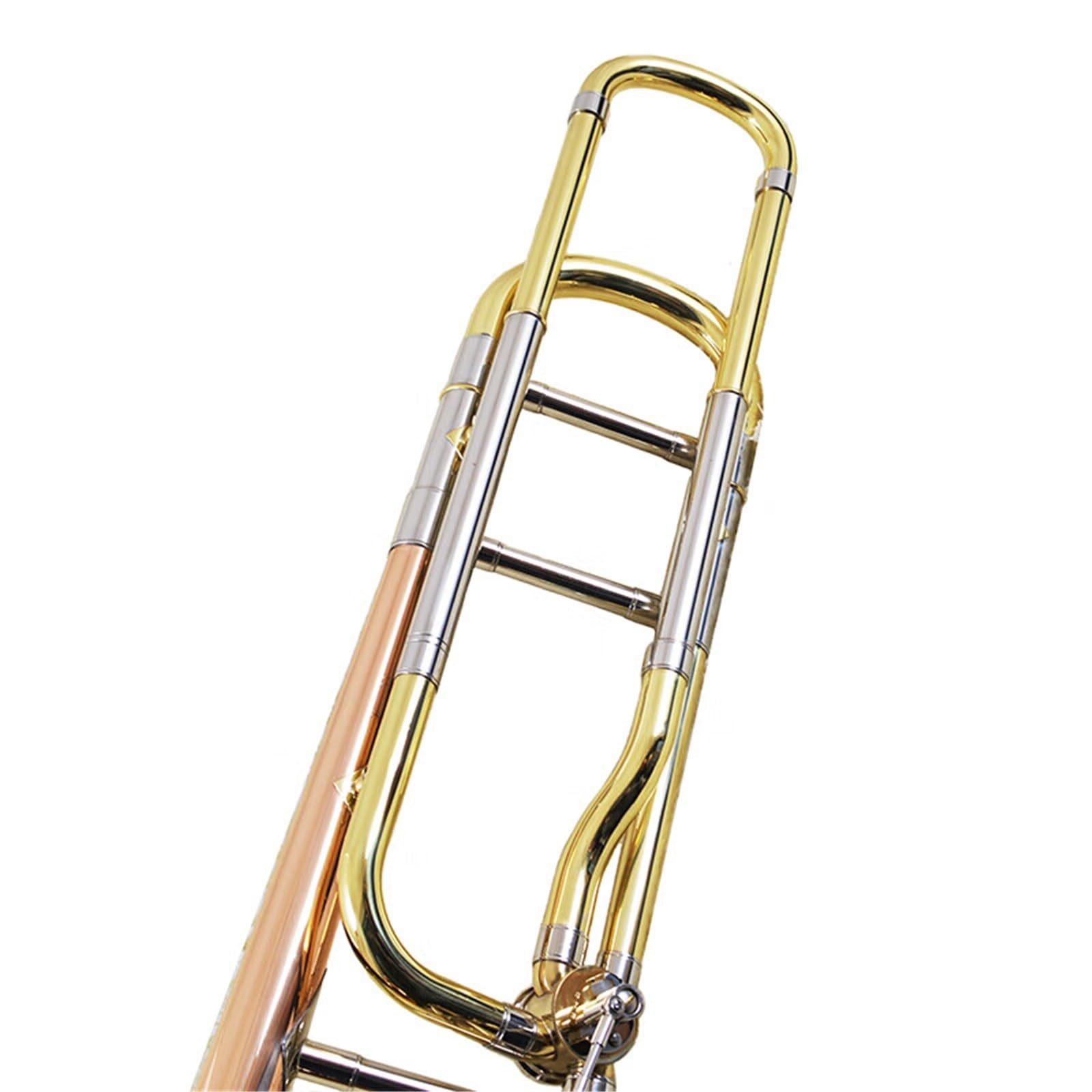 Trombón Profesional Trombón Alto Bronce Fósforo Instrumento De Blanco Bb A Fa Mayor Actuación Profesional