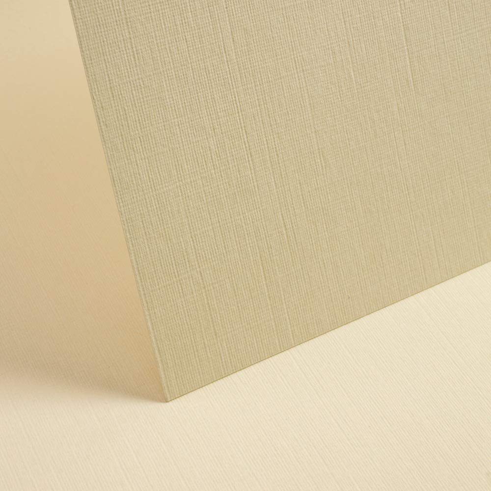 Rich Cream Card Linen 255Gsm - A1 | 5 Sheets