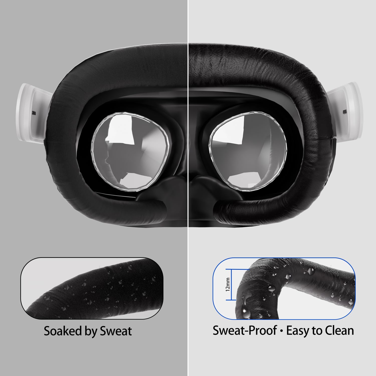 Amazon.com: Face Cushion Pad for Meta Quest 2 VR Facial Interface