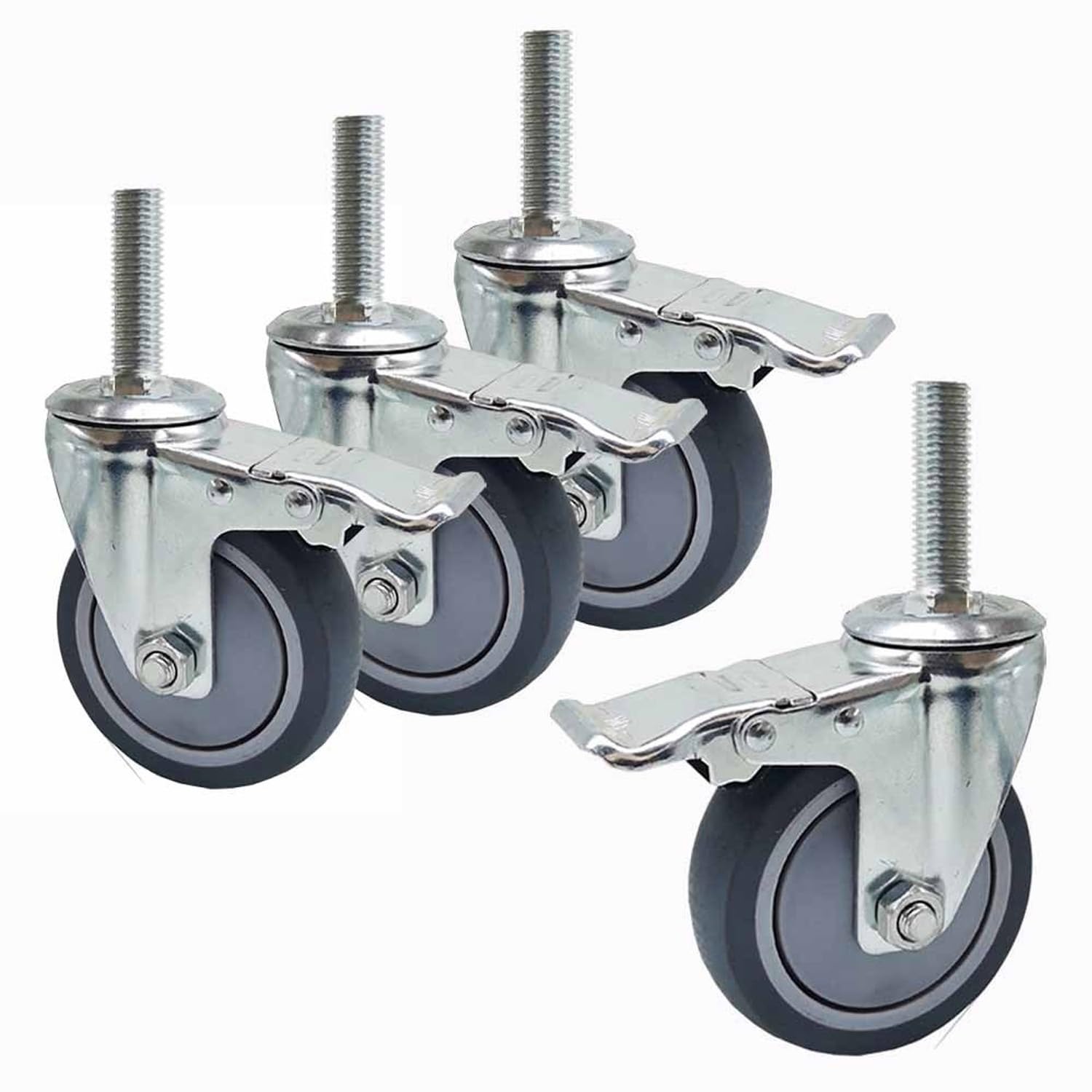 Amazon.co.jp: ADRTYGHU 4個 ロングスレッドM20 x 30/60/100/150 mm  